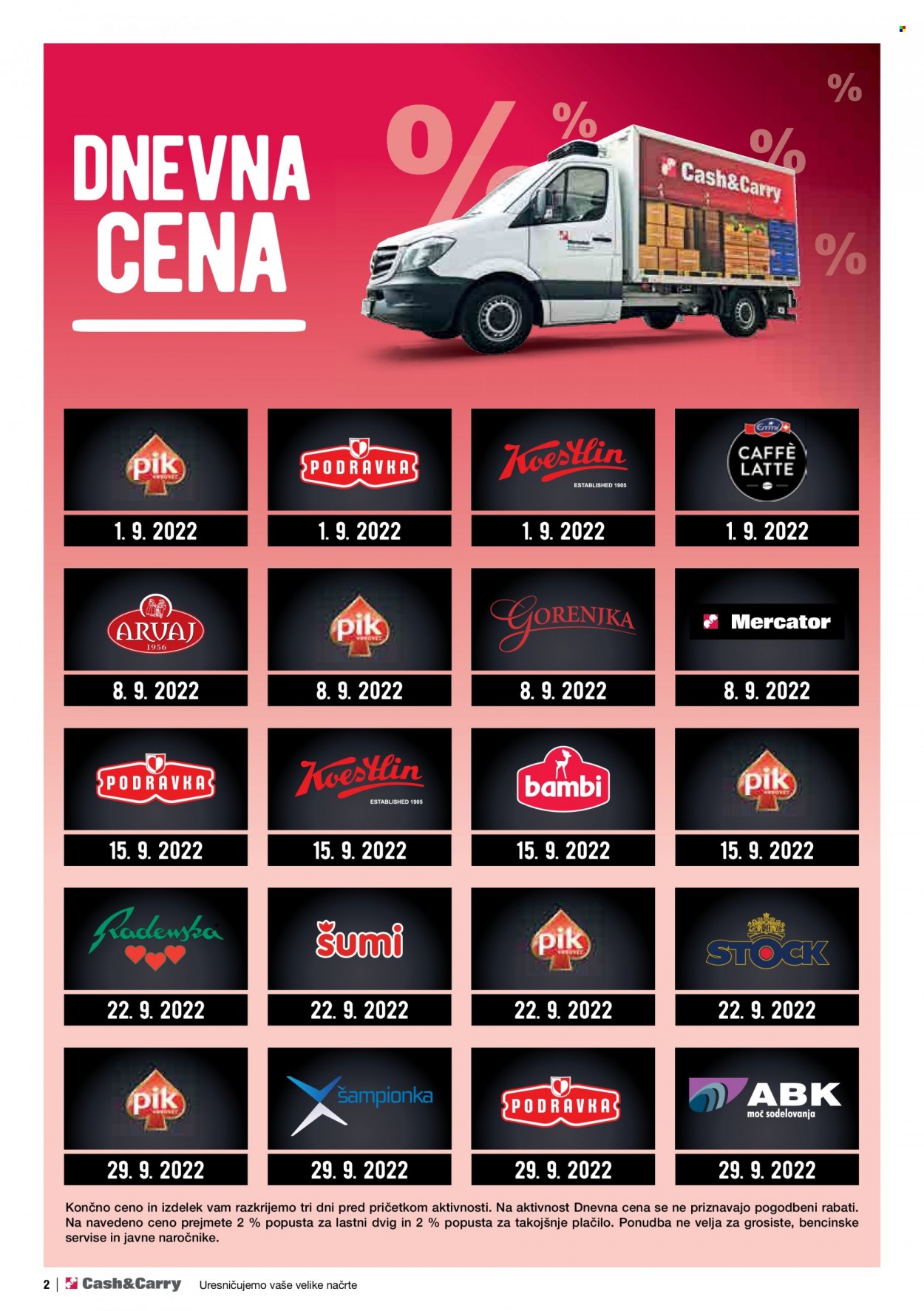 Mercator Cash & Carry katalog - 1.9.2022 - 30.9.2022. Stran 2