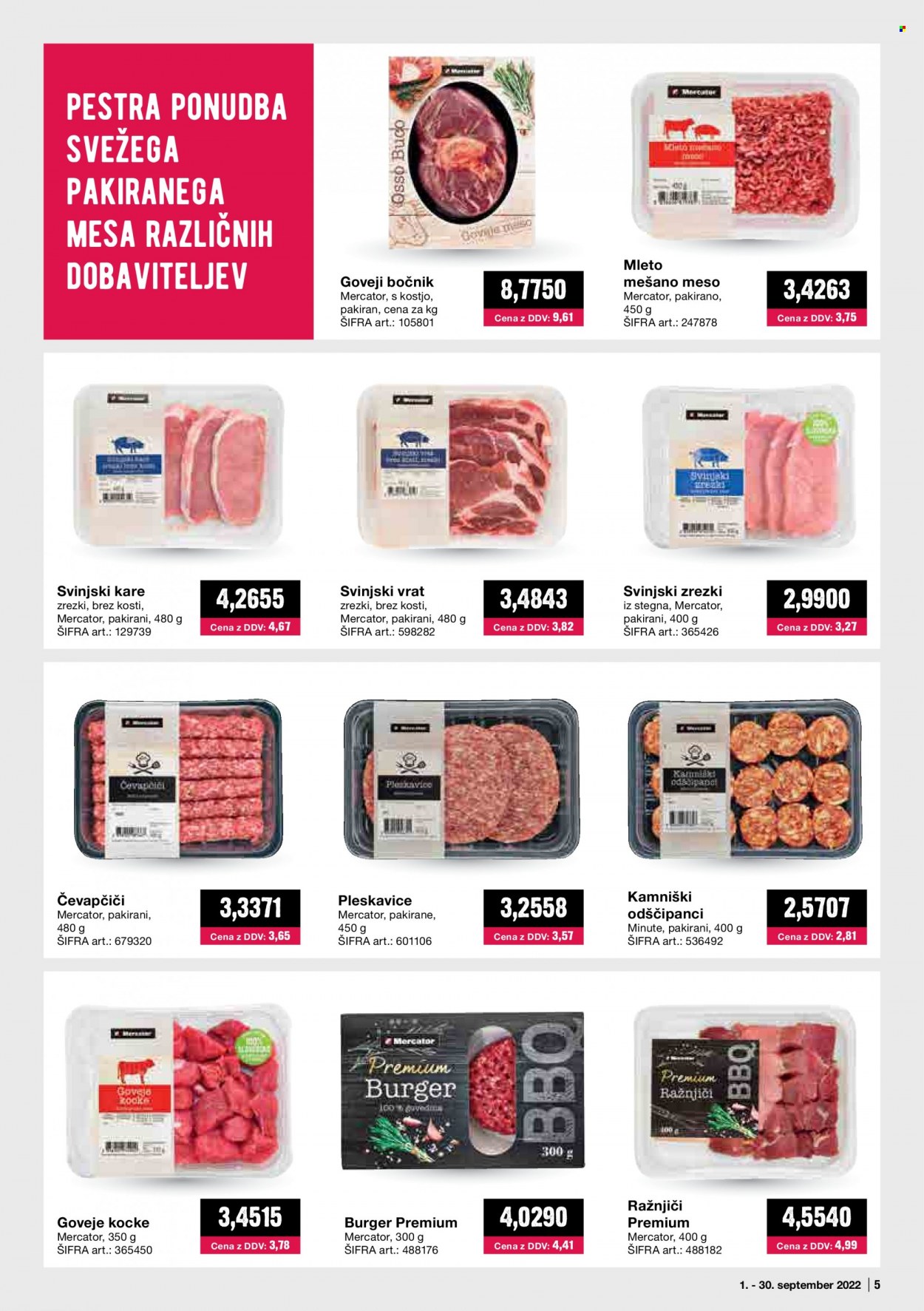 Mercator Cash & Carry katalog - 1.9.2022 - 30.9.2022. Stran 5