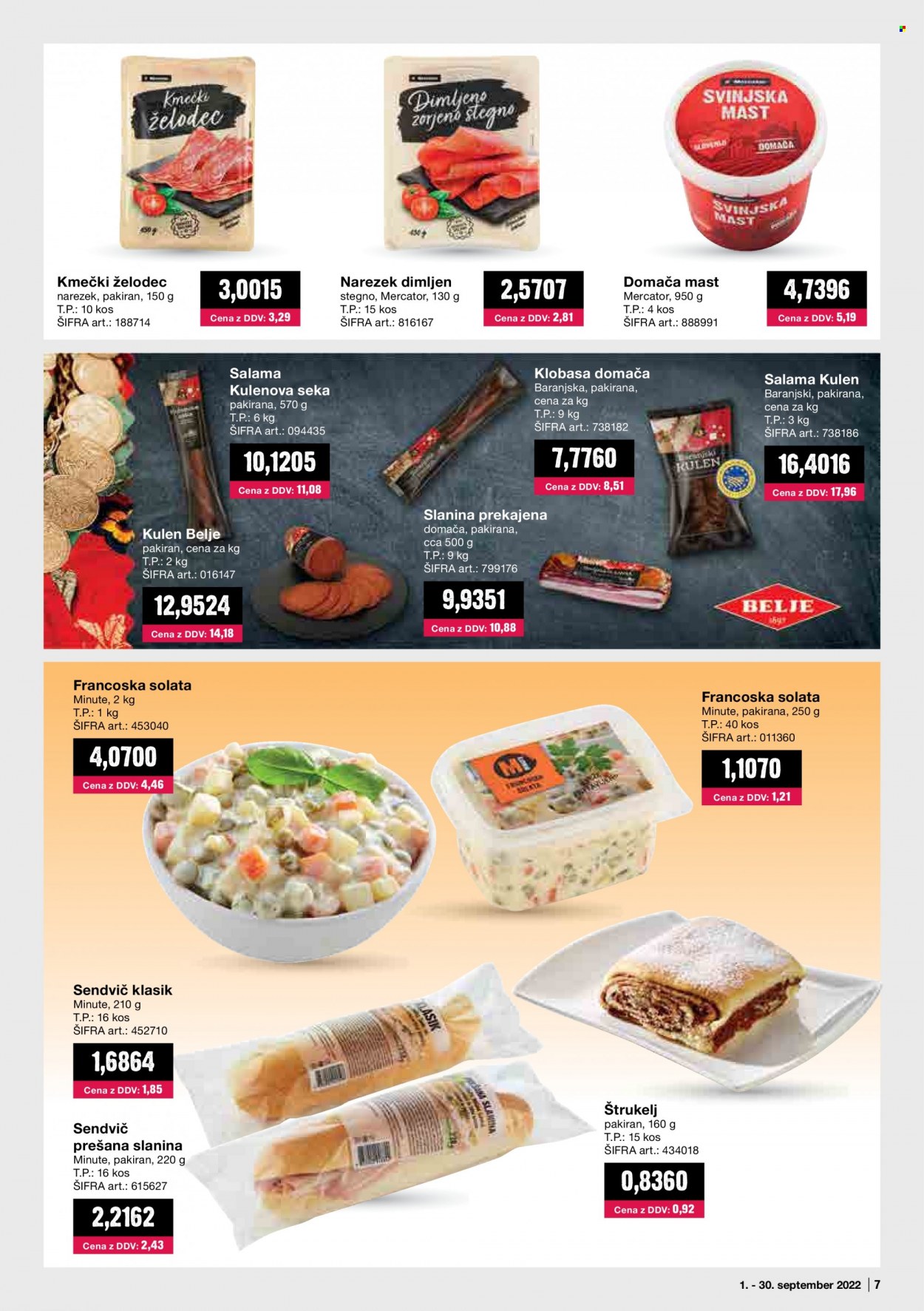 Mercator Cash & Carry katalog - 1.9.2022 - 30.9.2022. Stran 7
