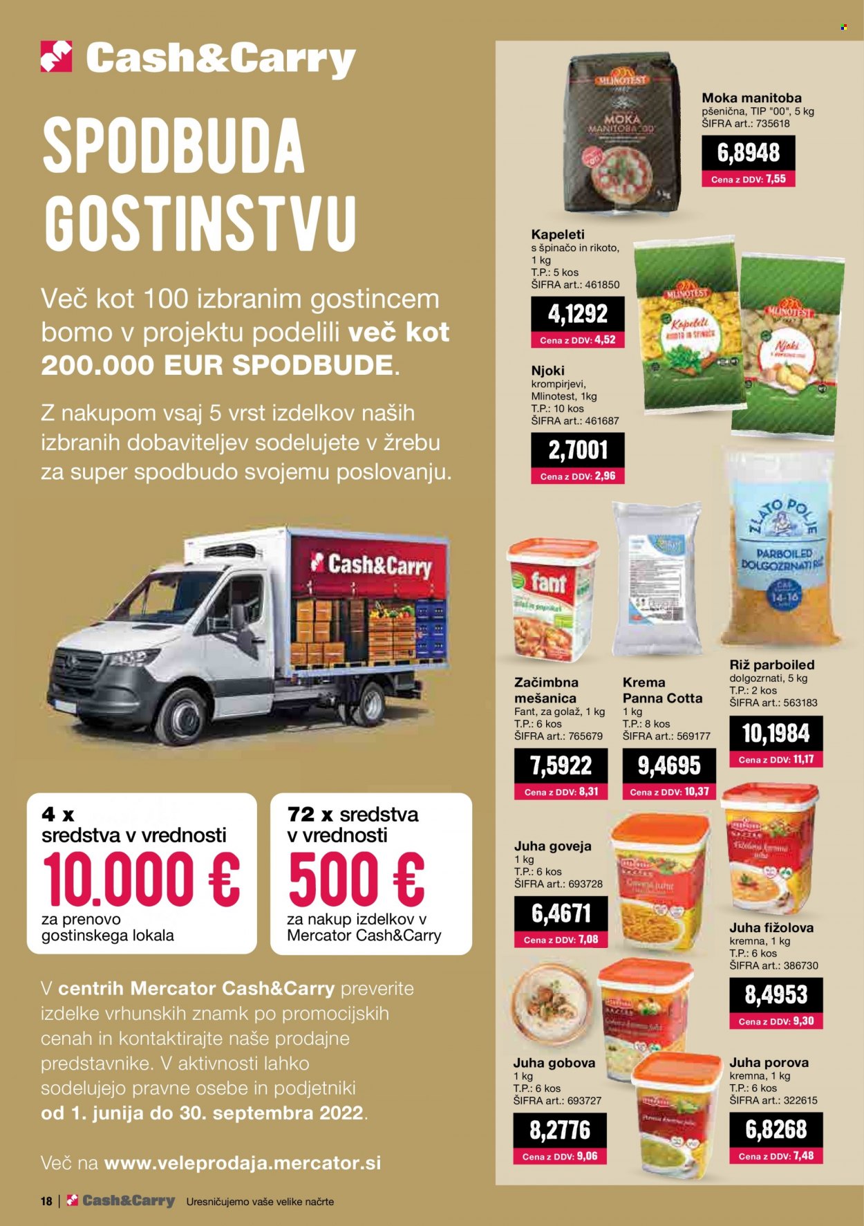 Mercator Cash & Carry katalog - 1.9.2022 - 30.9.2022. Stran 18