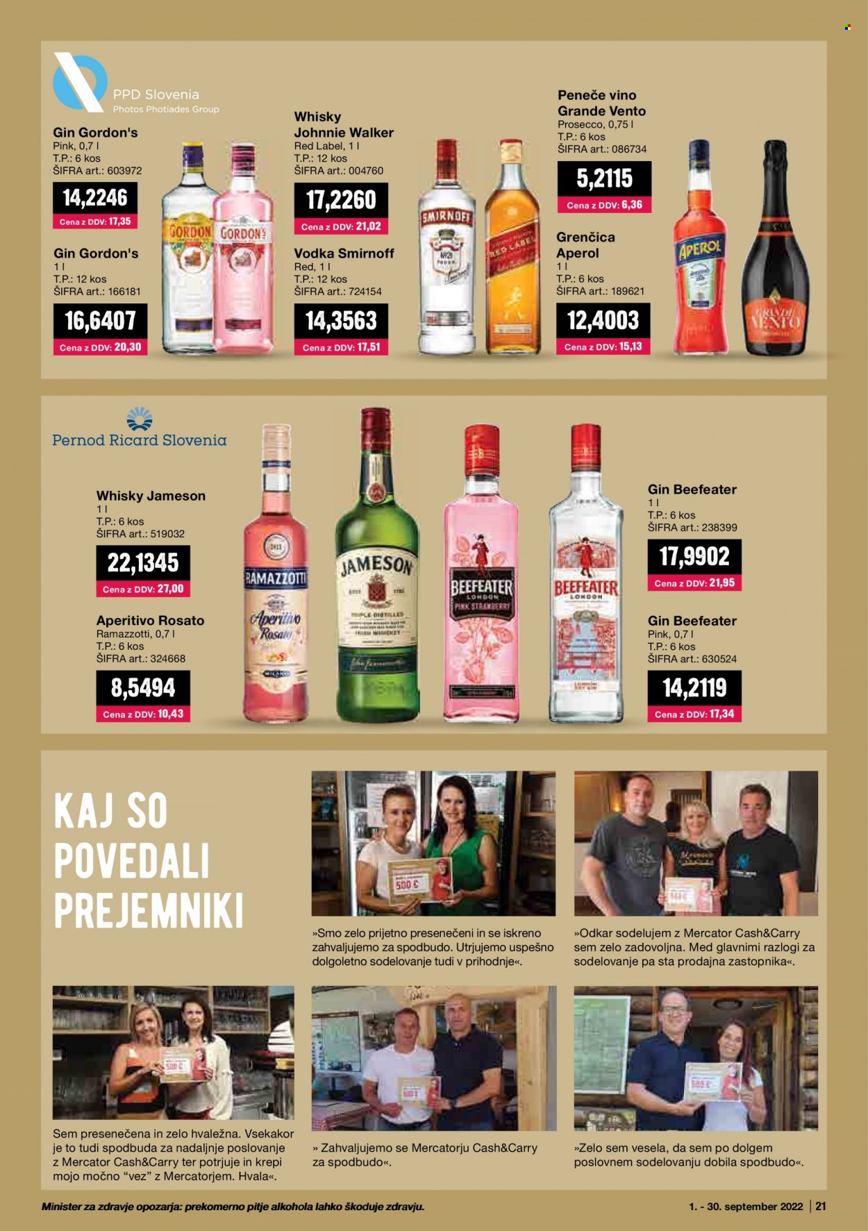 Mercator Cash & Carry katalog - 1.9.2022 - 30.9.2022. Stran 21