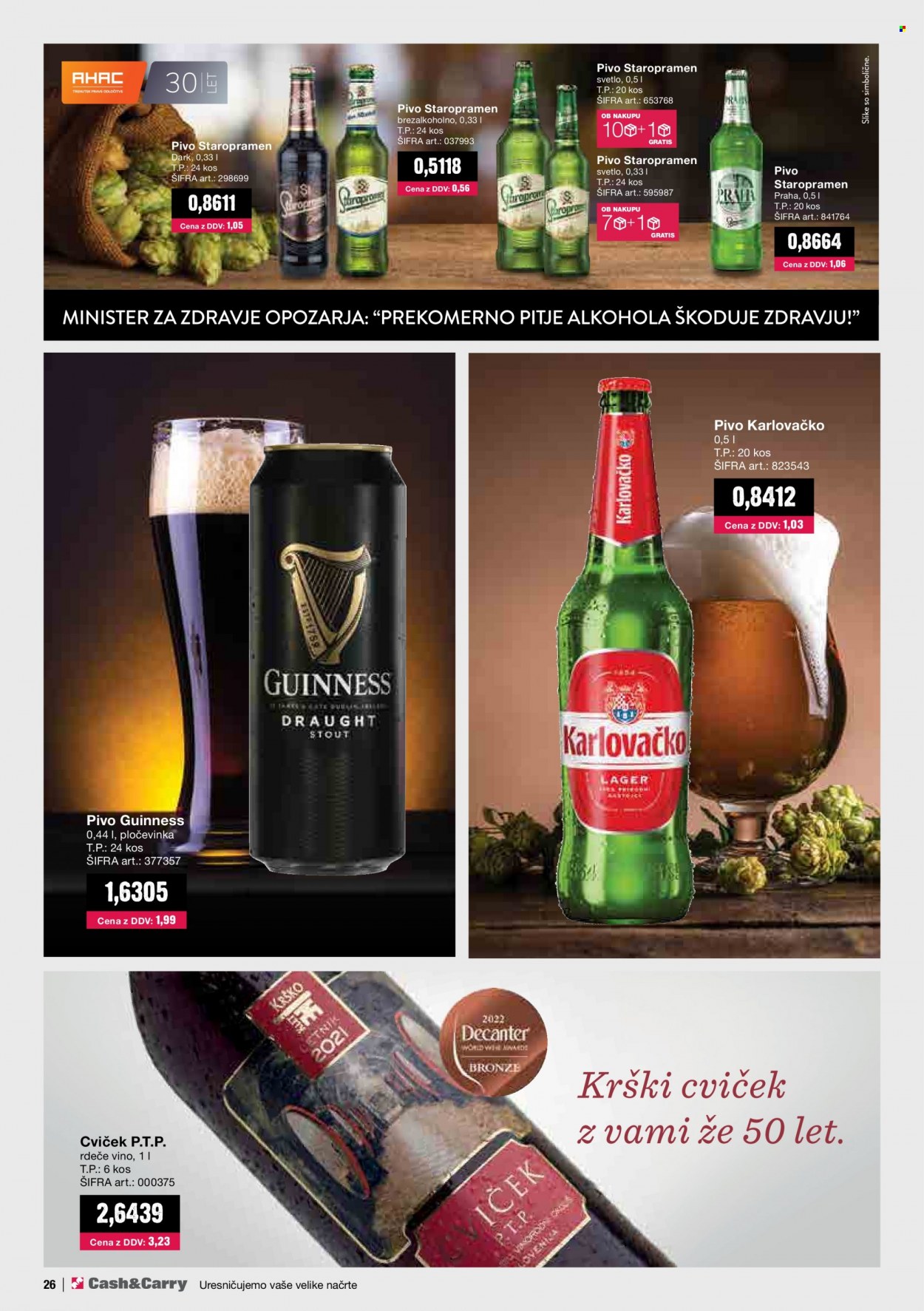Mercator Cash & Carry katalog - 1.9.2022 - 30.9.2022. Stran 26