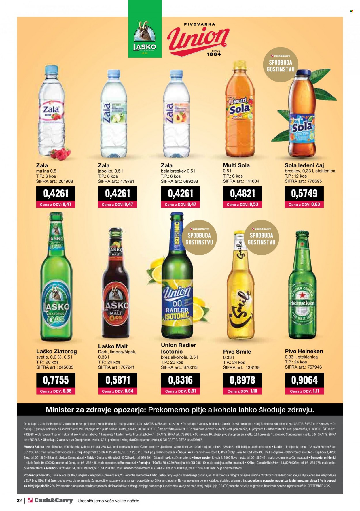 Mercator Cash & Carry katalog - 1.9.2022 - 30.9.2022. Stran 32