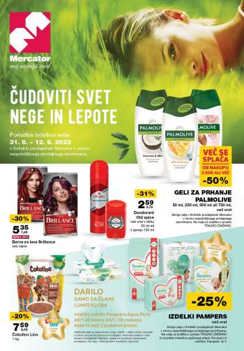 Mercator katalog - 31.08.2022 - 12.09.2022.
