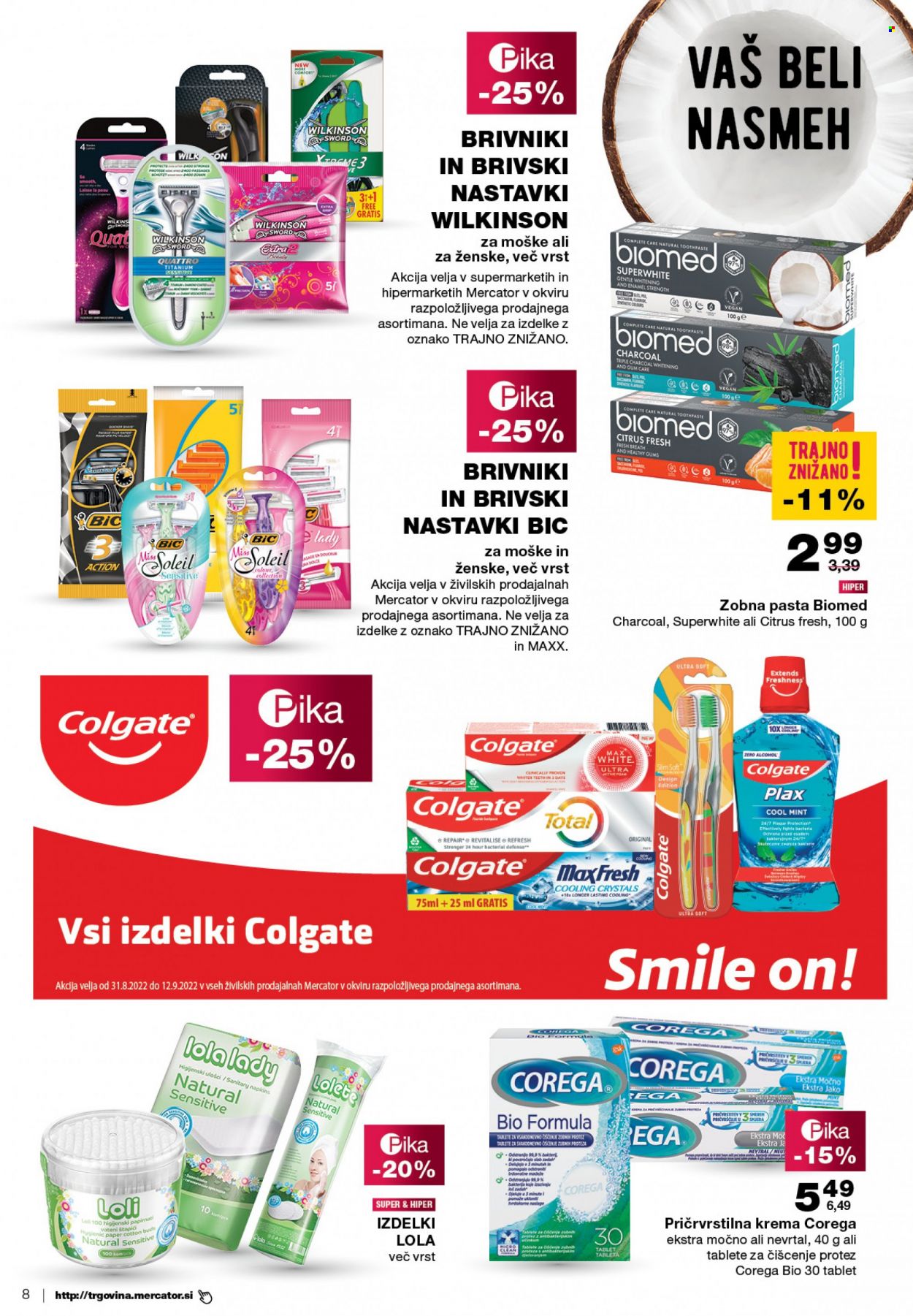 Mercator katalog - 31.8.2022 - 12.9.2022. Stran 8