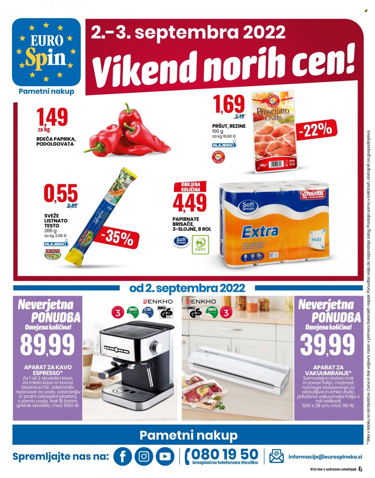 EuroSpin katalog - 1.9.2022 - 7.9.2022. Stran 12
