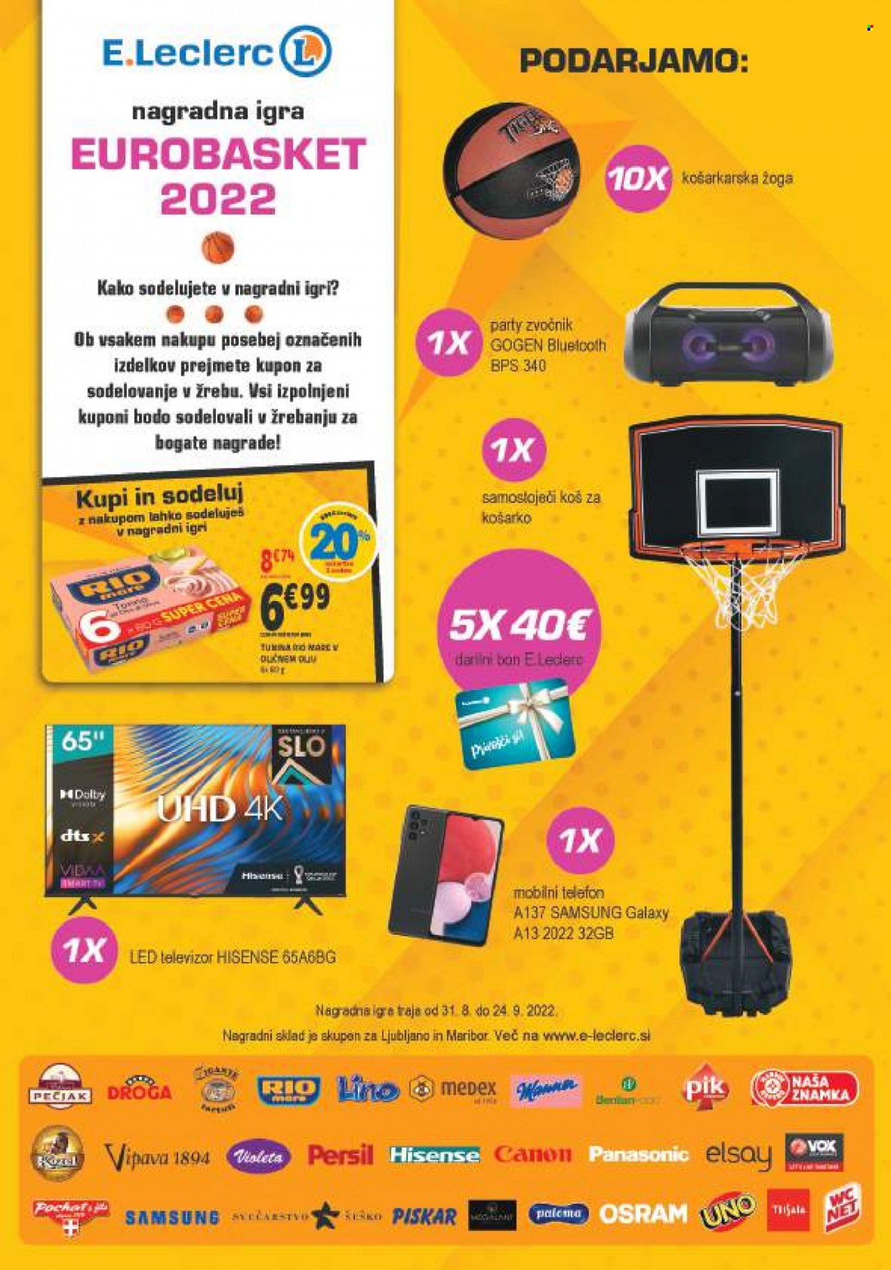 E.Leclerc katalog - 31.8.2022 - 10.9.2022. Stran 2
