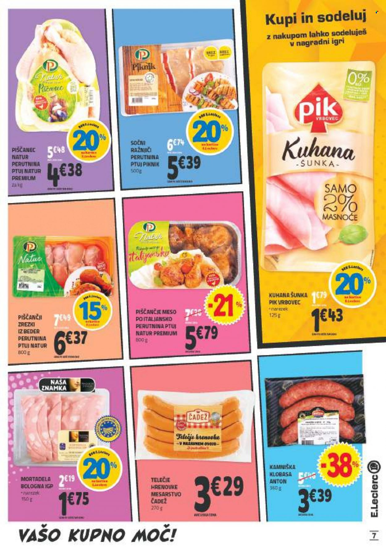 E.Leclerc katalog - 31.8.2022 - 10.9.2022. Stran 7