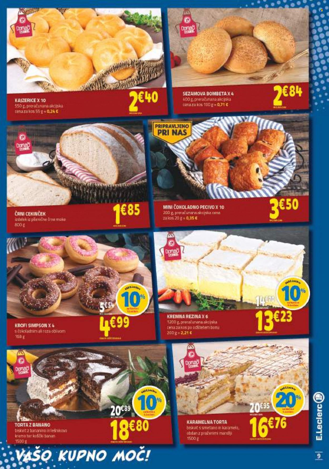 E.Leclerc katalog - 31.8.2022 - 10.9.2022. Stran 9
