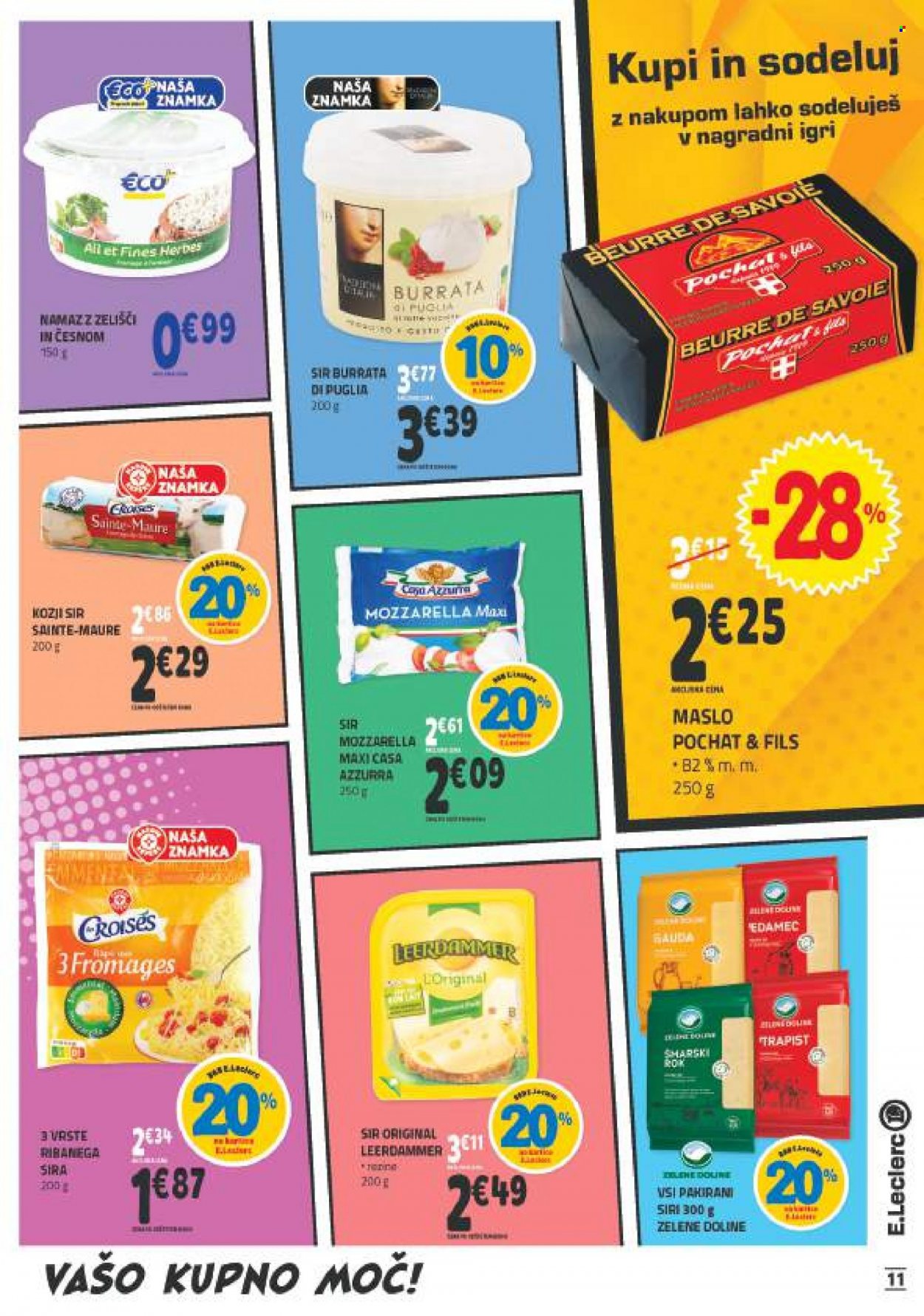 E.Leclerc katalog - 31.8.2022 - 10.9.2022. Stran 11