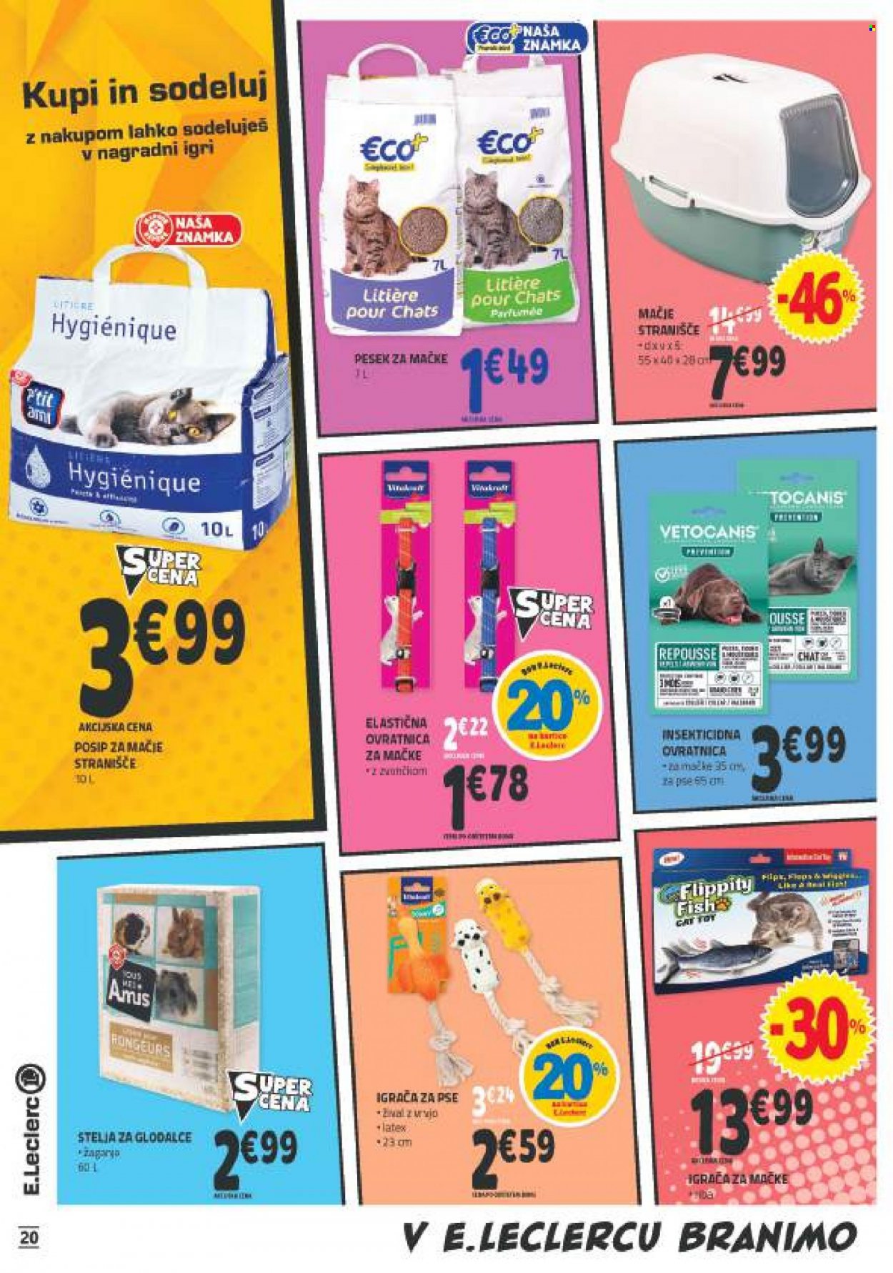 E.Leclerc katalog - 31.8.2022 - 10.9.2022. Stran 20