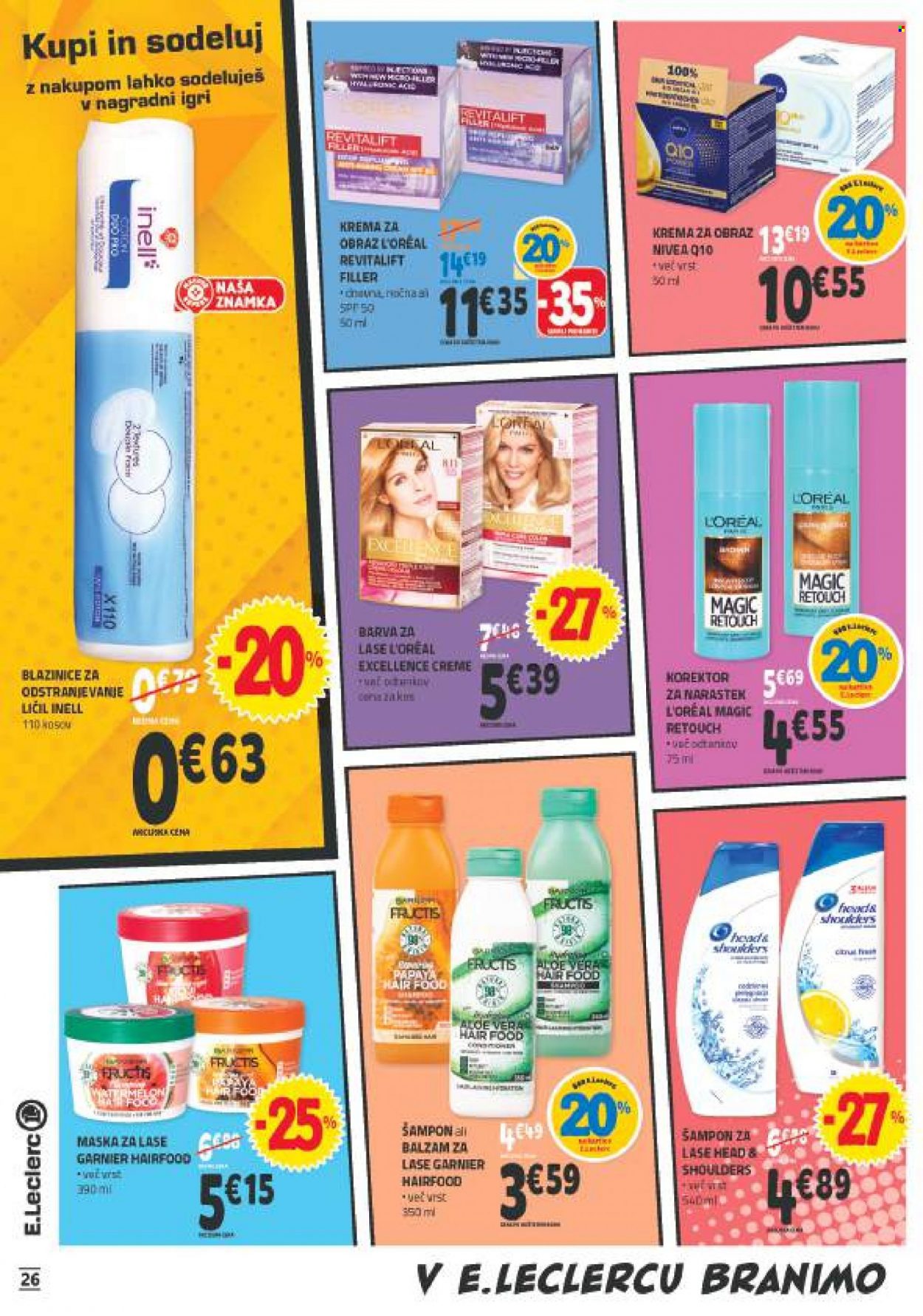 E.Leclerc katalog - 31.8.2022 - 10.9.2022. Stran 26