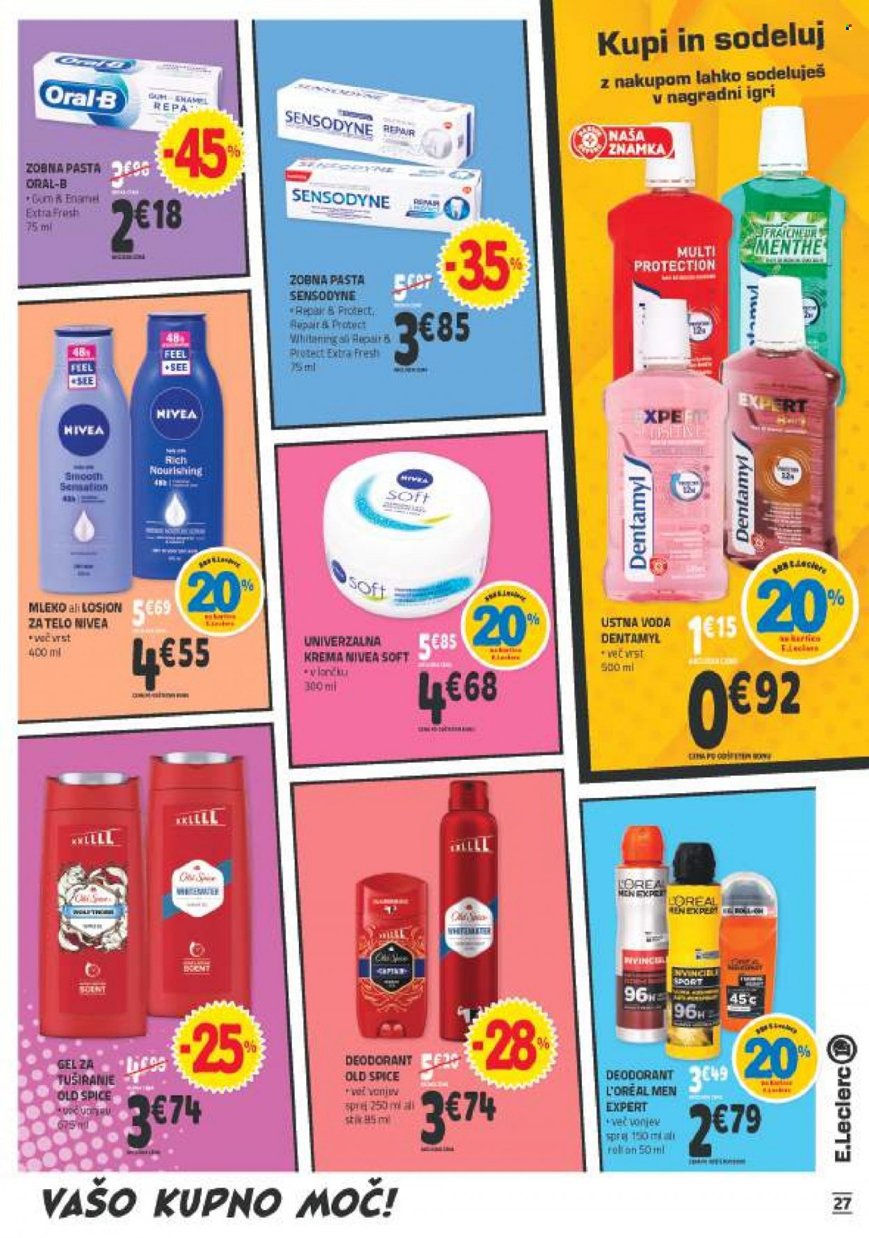 E.Leclerc katalog - 31.8.2022 - 10.9.2022. Stran 27