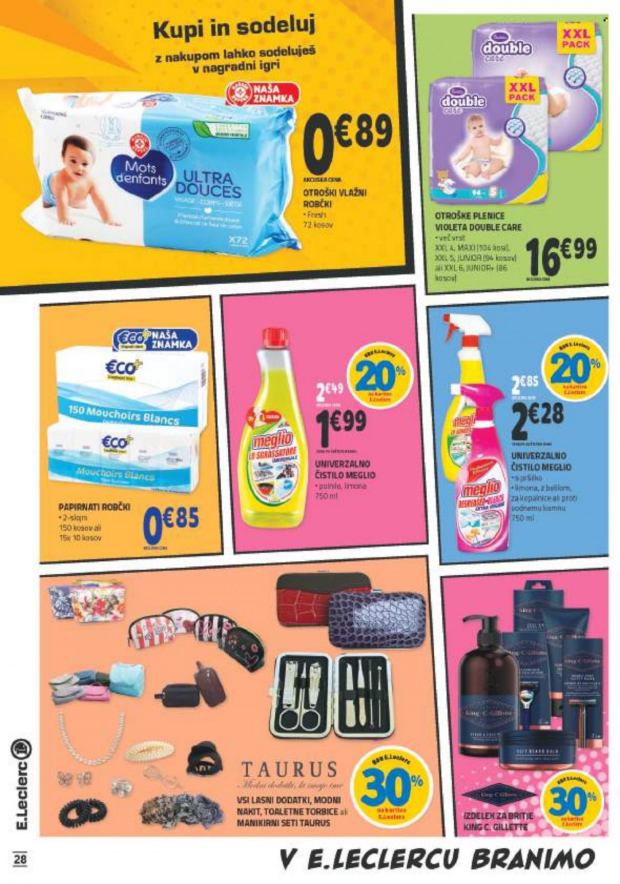 E.Leclerc katalog - 31.8.2022 - 10.9.2022. Stran 28
