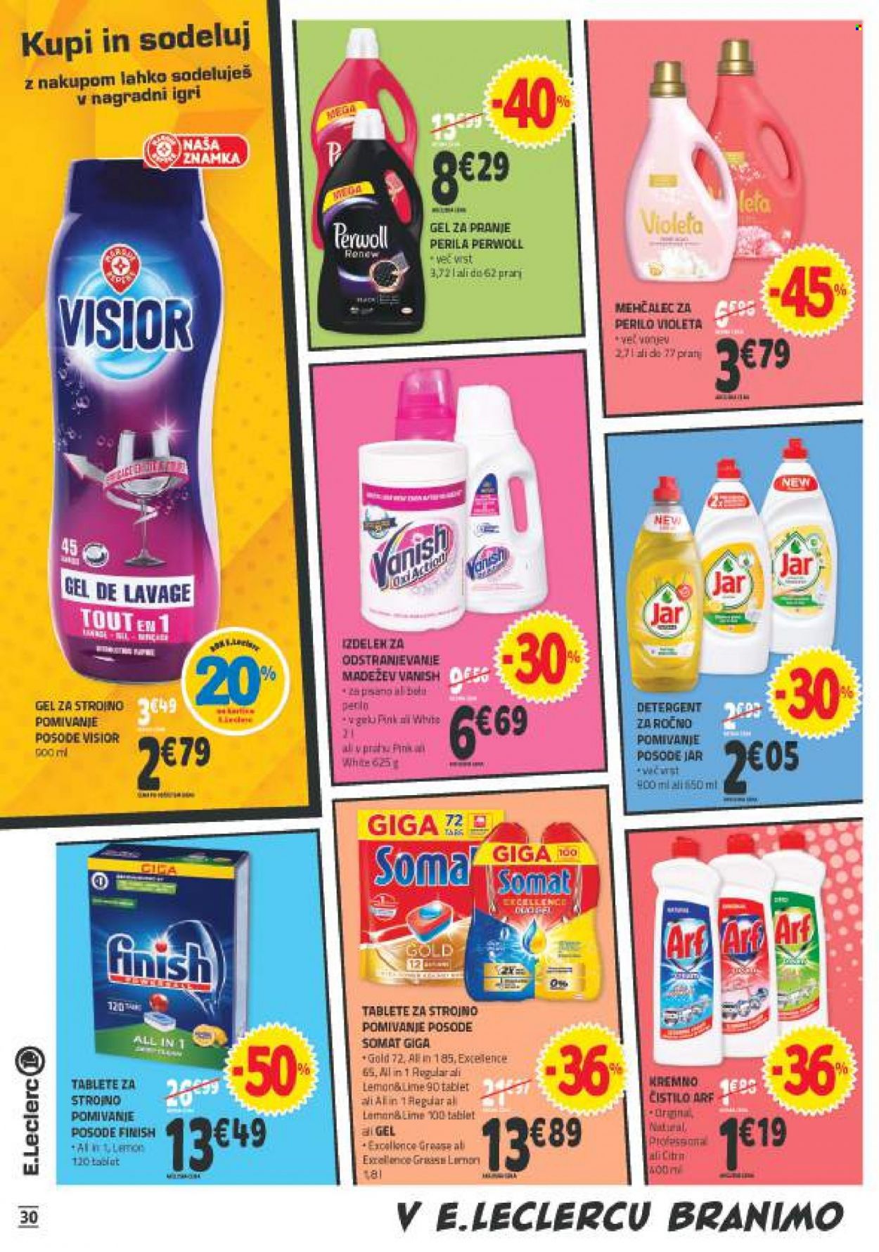 E.Leclerc katalog - 31.8.2022 - 10.9.2022. Stran 30