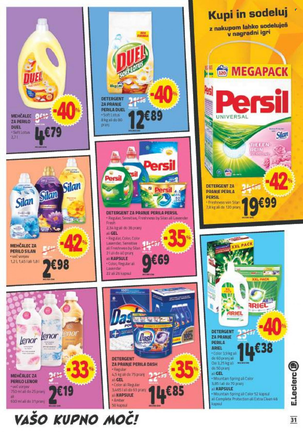 E.Leclerc katalog - 31.8.2022 - 10.9.2022. Stran 31