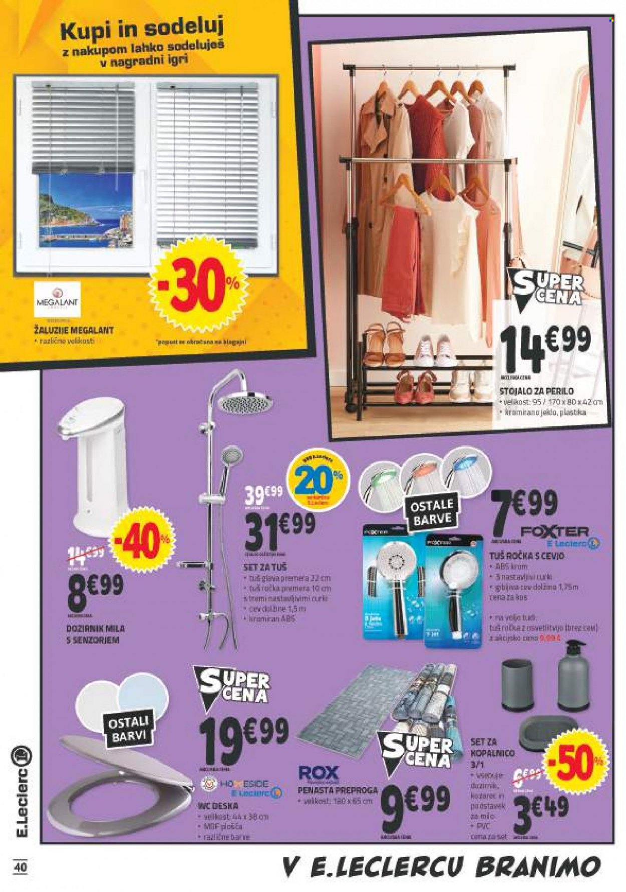 E.Leclerc katalog - 31.8.2022 - 10.9.2022. Stran 40