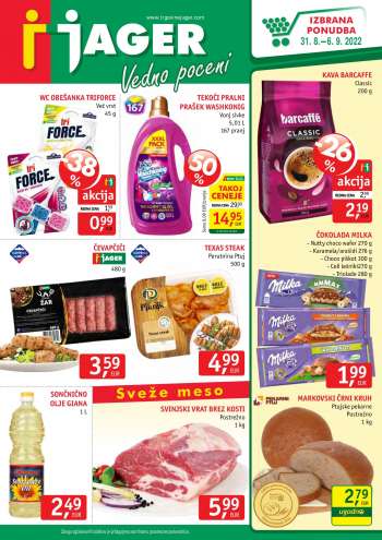 JAGER katalog - 31.08.2022 - 06.09.2022.