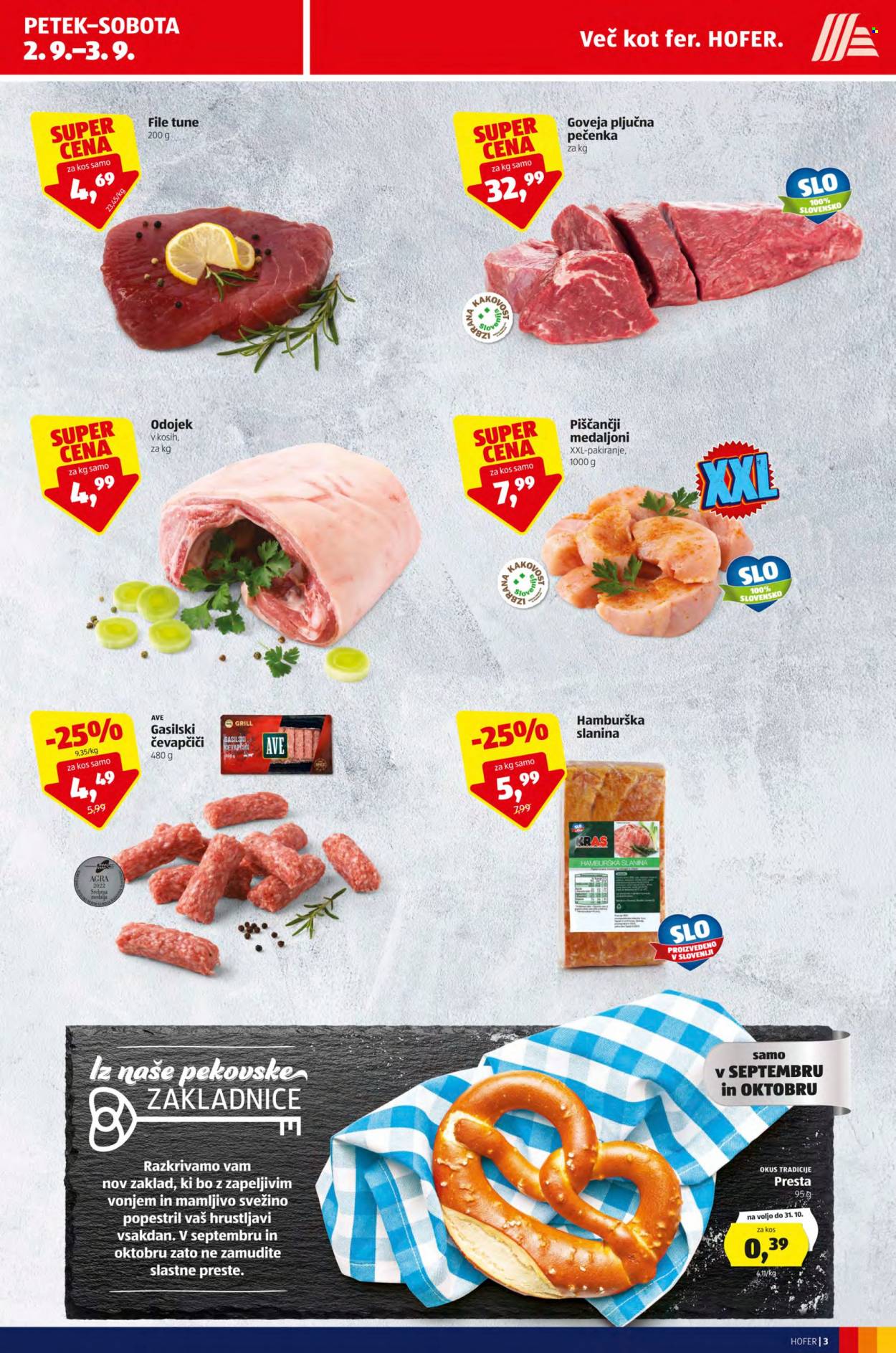 Hofer katalog - 2.9.2022 - 10.9.2022. Stran 3