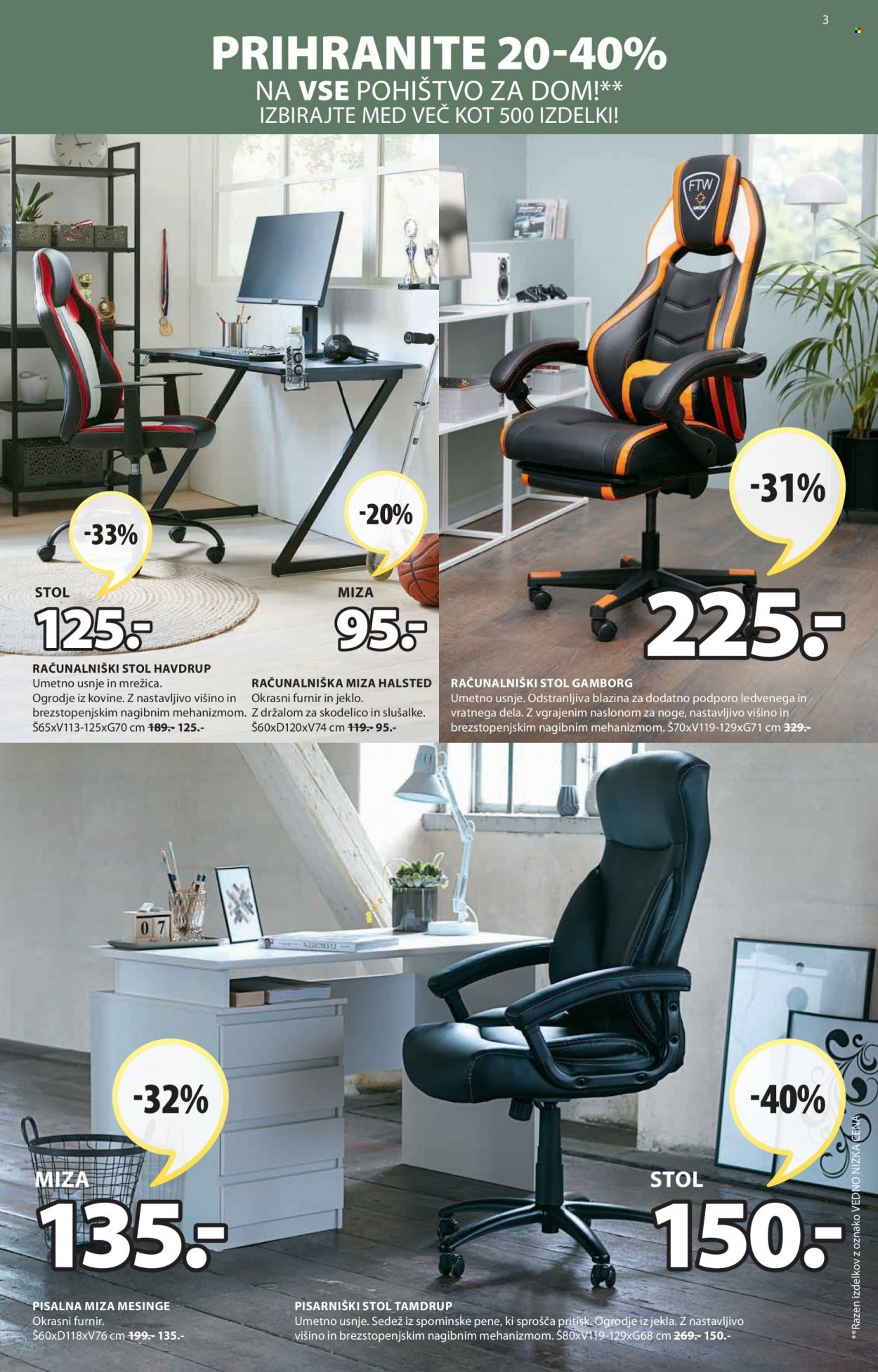 JYSK katalog - 1.9.2022 - 18.9.2022. Stran 3