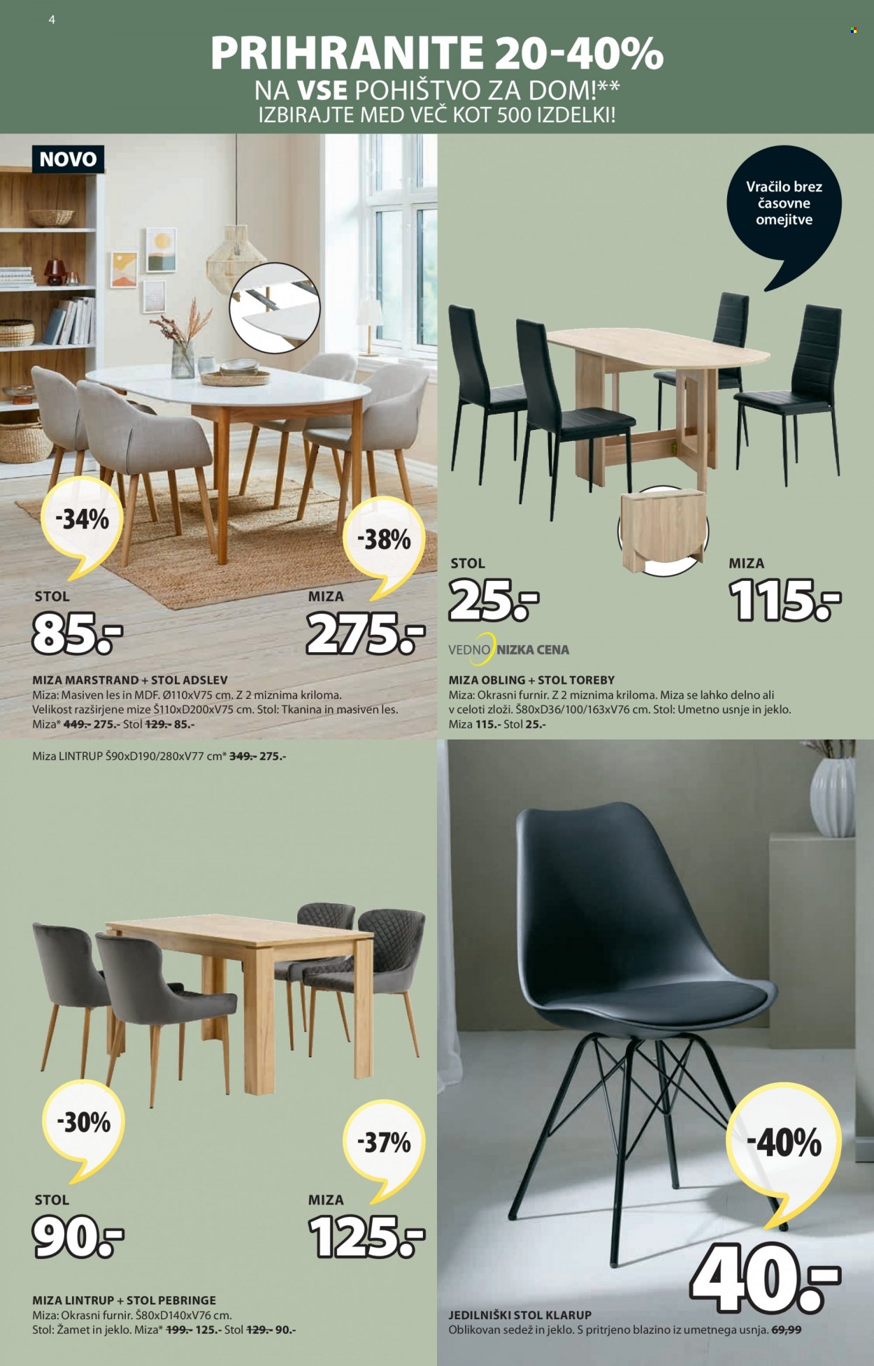 JYSK katalog - 1.9.2022 - 18.9.2022. Stran 4