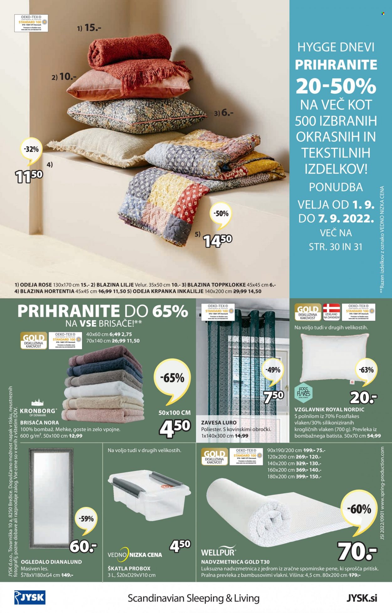 JYSK katalog - 1.9.2022 - 18.9.2022. Stran 32