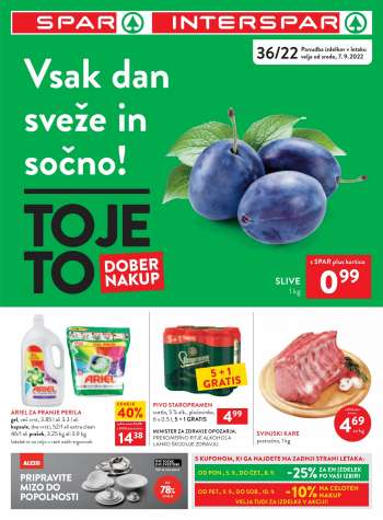 SPAR katalog - 07.09.2022 - 13.09.2022.