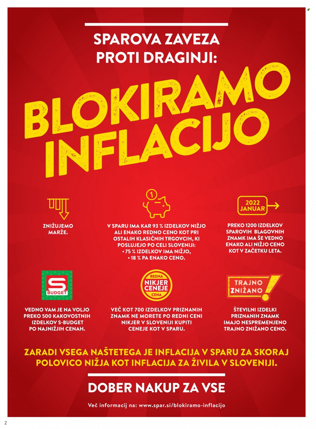 SPAR katalog - 7.9.2022 - 13.9.2022. Stran 2