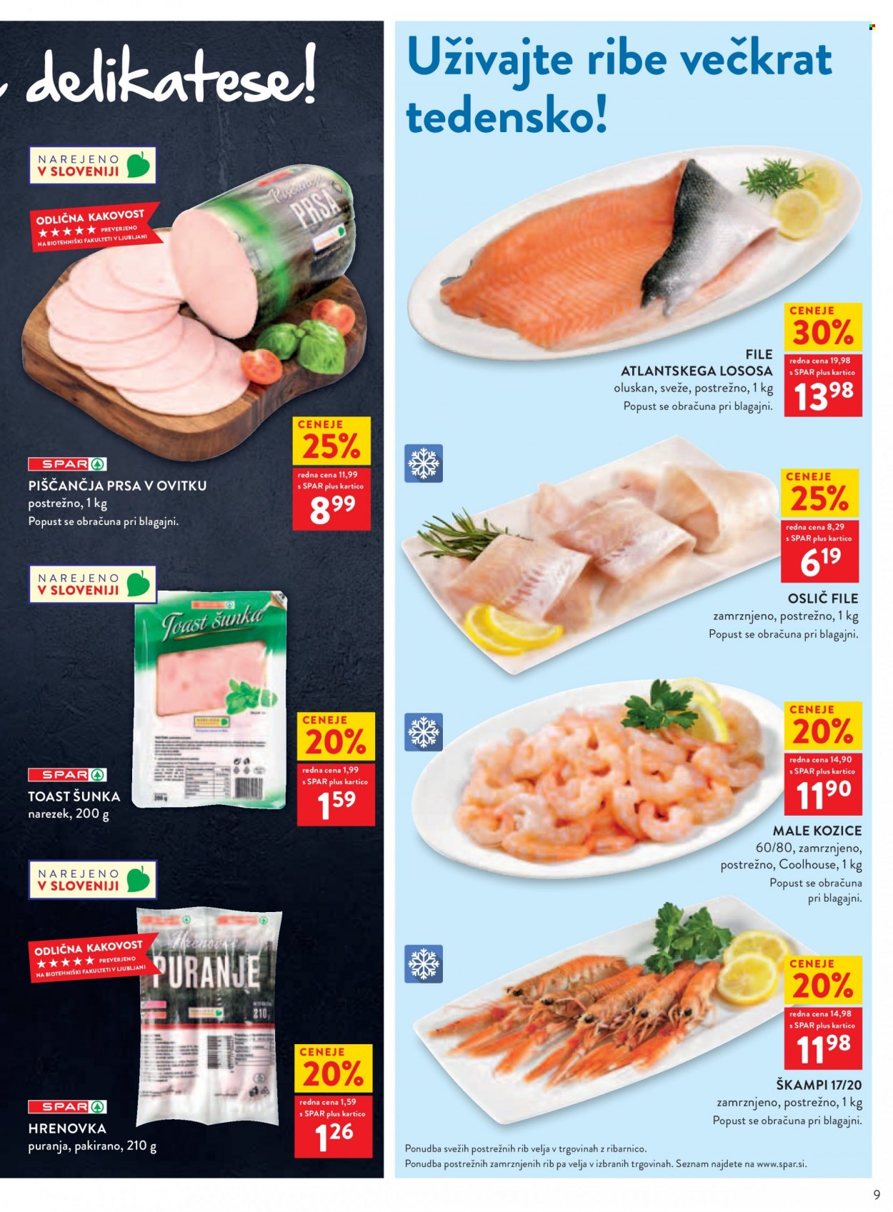 SPAR katalog - 7.9.2022 - 13.9.2022. Stran 9
