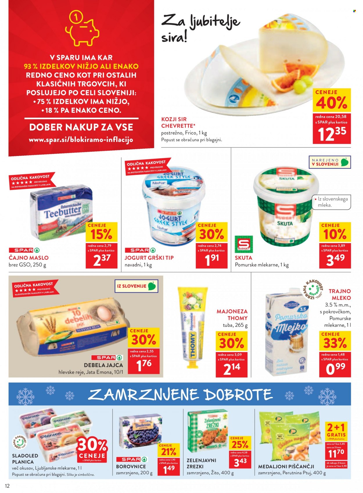 SPAR katalog - 7.9.2022 - 13.9.2022. Stran 12