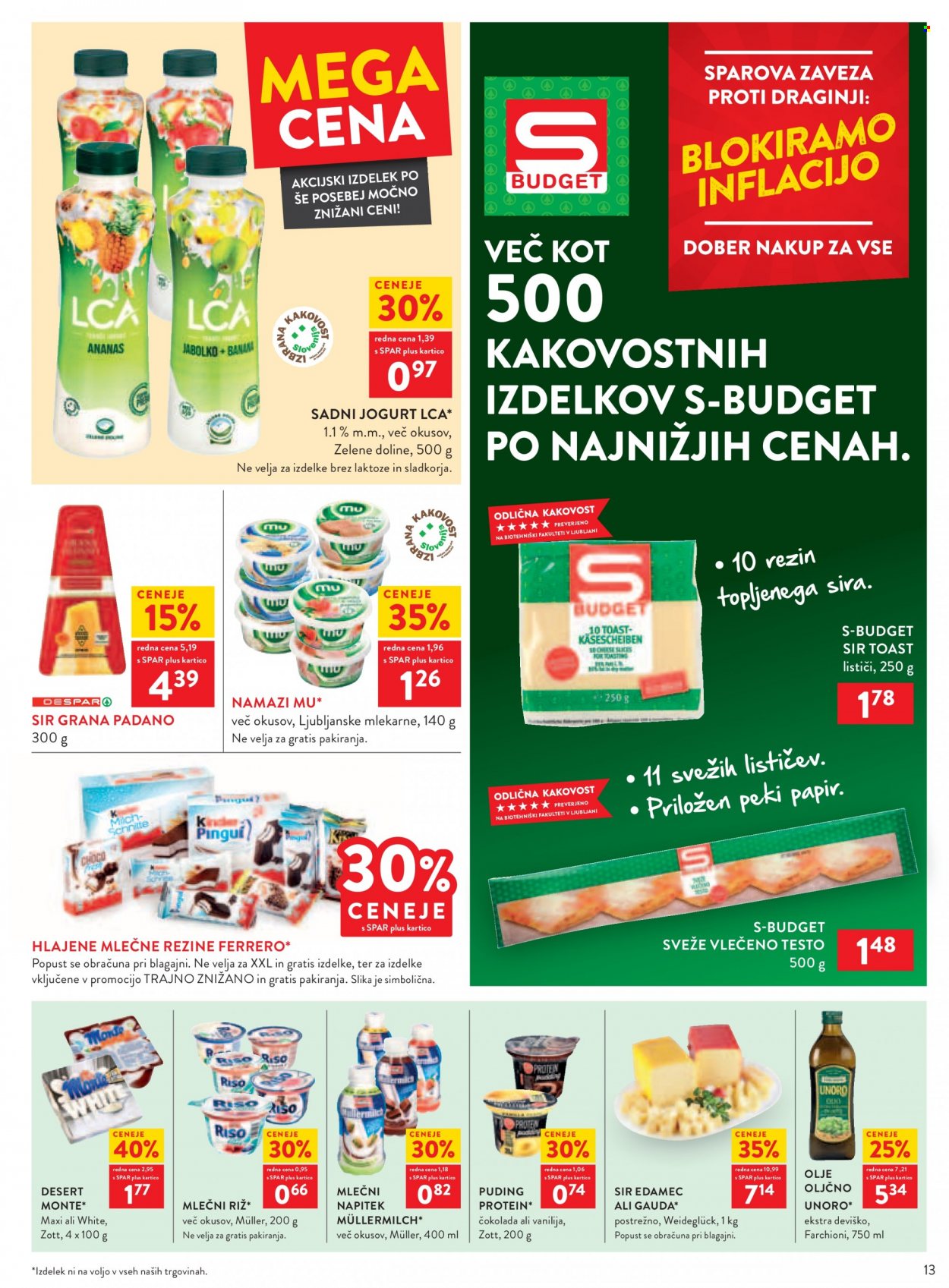 SPAR katalog - 7.9.2022 - 13.9.2022. Stran 13
