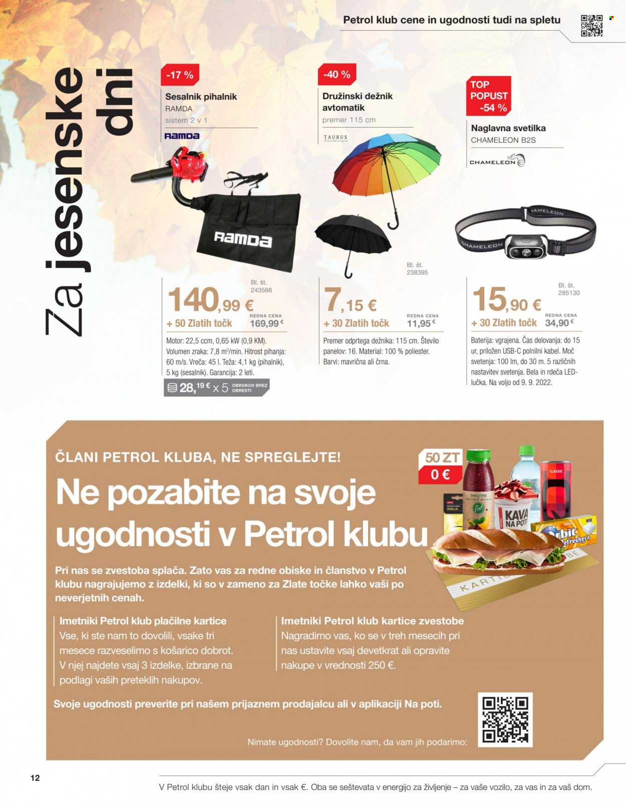 Petrol katalog - 1.9.2022 - 30.9.2022. Stran 12