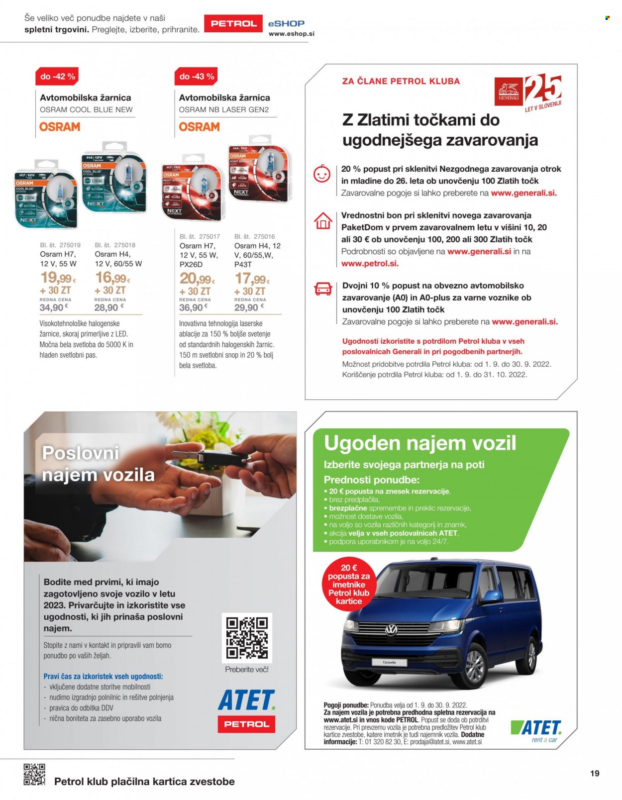 Petrol katalog - 1.9.2022 - 30.9.2022. Stran 19