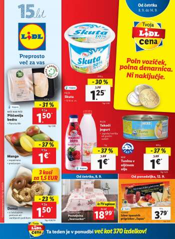 Lidl katalog - 08.09.2022 - 18.09.2022.