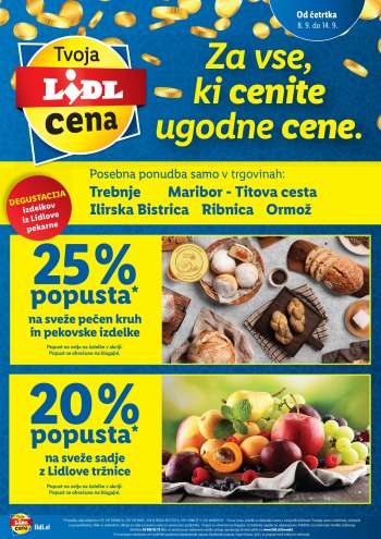 Lidl katalog - 08.09.2022 - 14.09.2022.