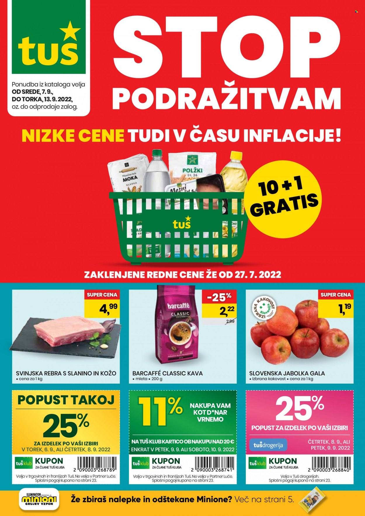 Tuš katalog - 7.9.2022 - 13.9.2022. Stran 1