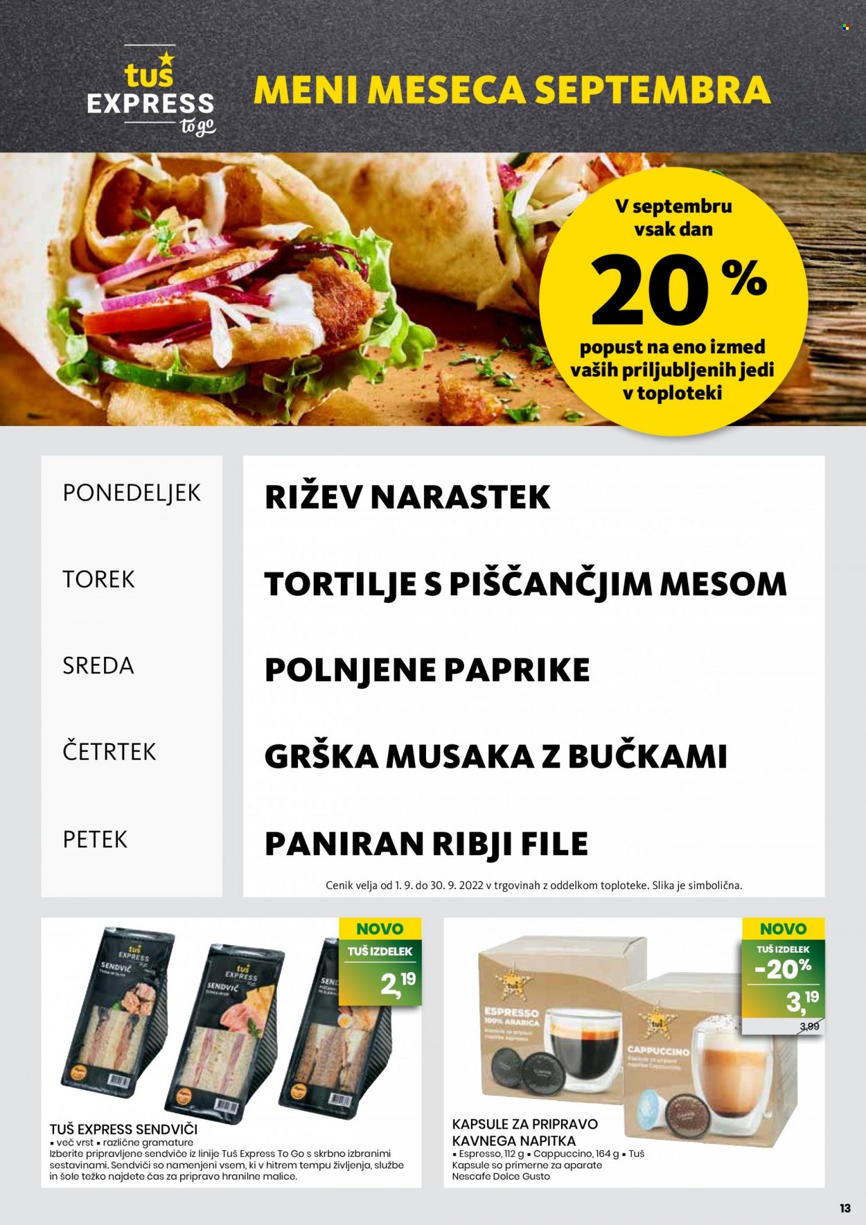 Tuš katalog - 7.9.2022 - 13.9.2022. Stran 13