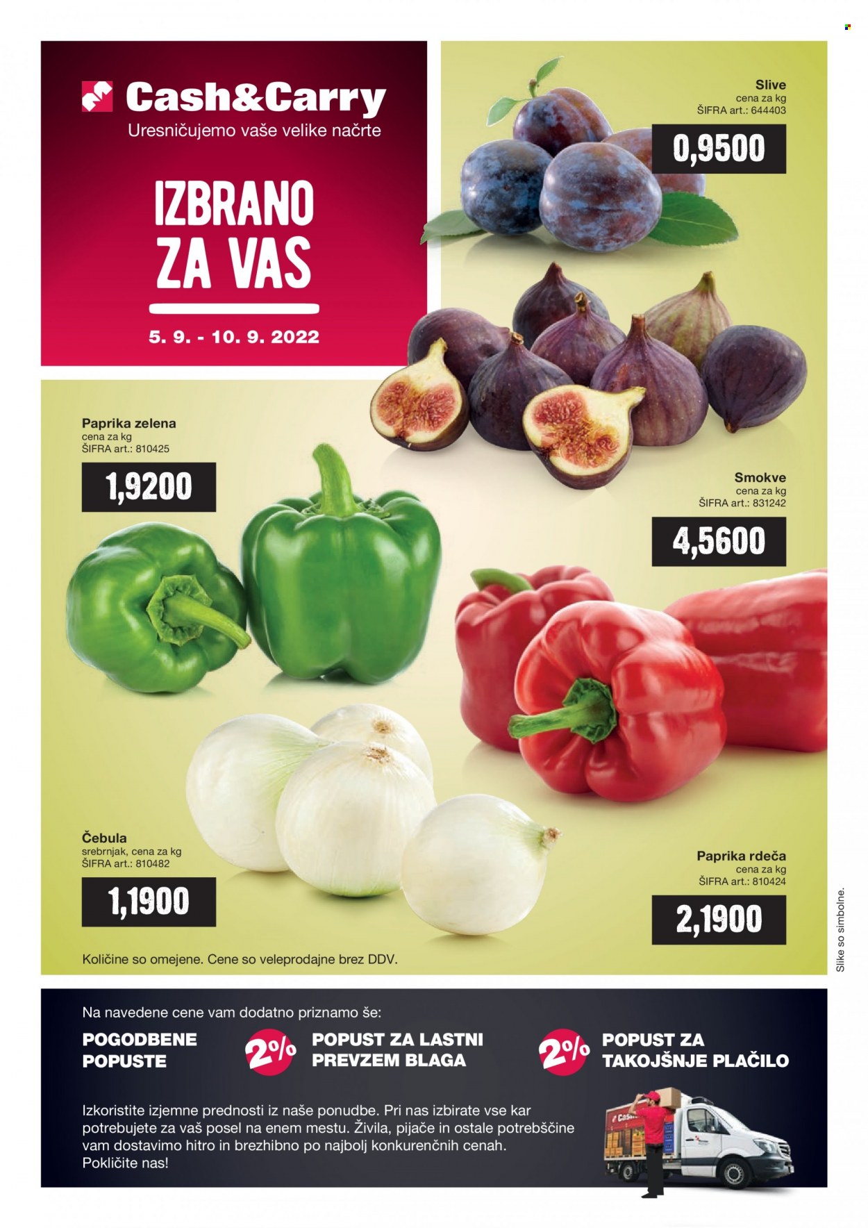 Mercator Cash & Carry katalog - 5.9.2022 - 10.9.2022. Stran 1