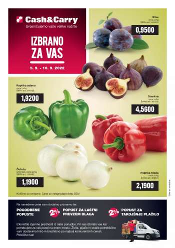 Mercator Cash & Carry katalog - 05.09.2022 - 10.09.2022.