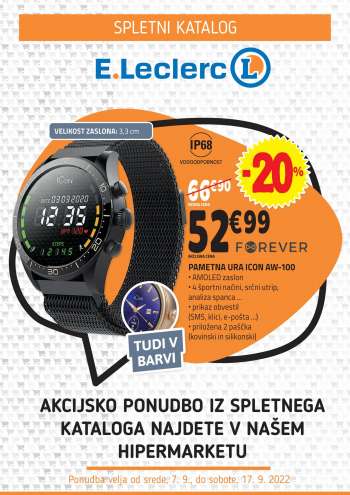 E.Leclerc katalog - 07.09.2022 - 17.09.2022.