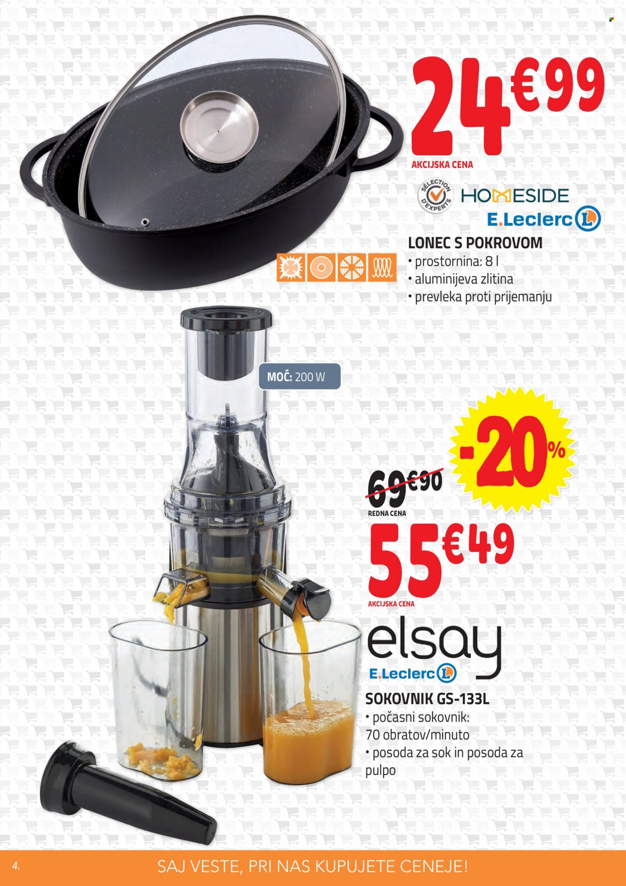 E.Leclerc katalog - 7.9.2022 - 17.9.2022. Stran 4