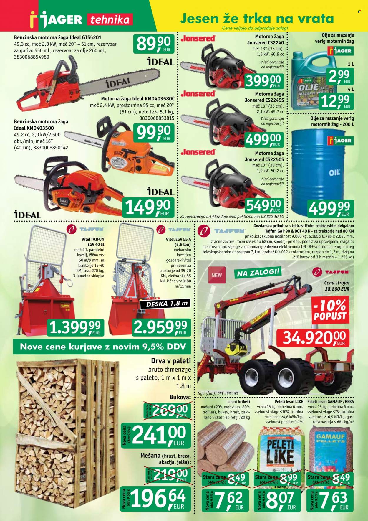 JAGER katalog. Stran 1
