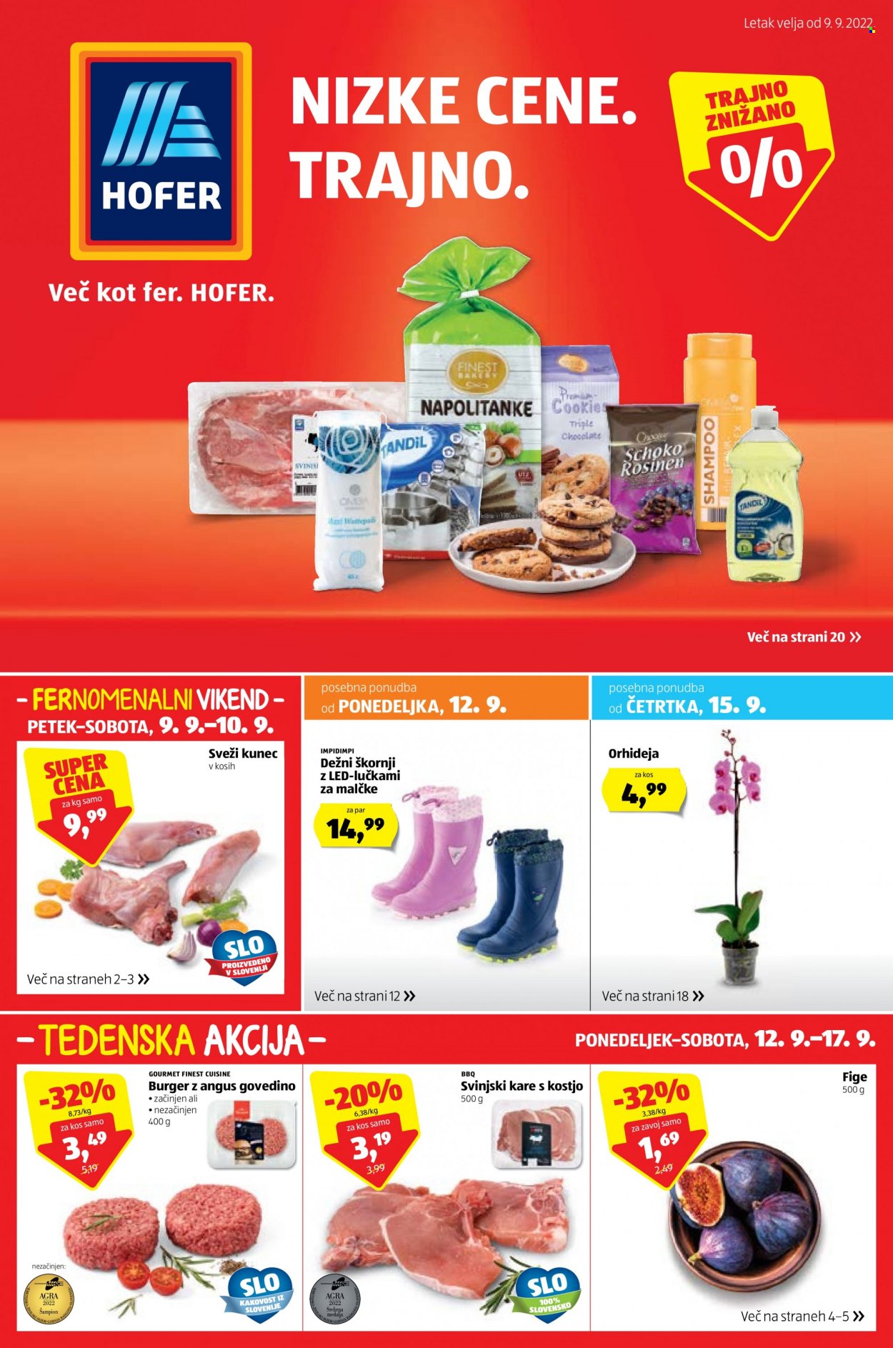 Hofer katalog - 9.9.2022 - 17.9.2022. Stran 1
