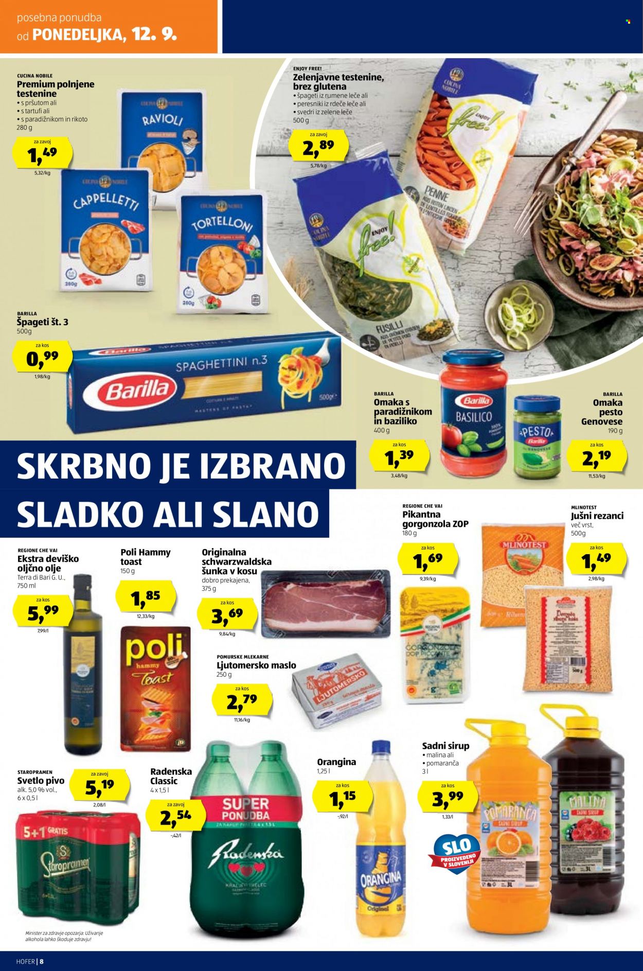 Hofer katalog - 9.9.2022 - 17.9.2022. Stran 8