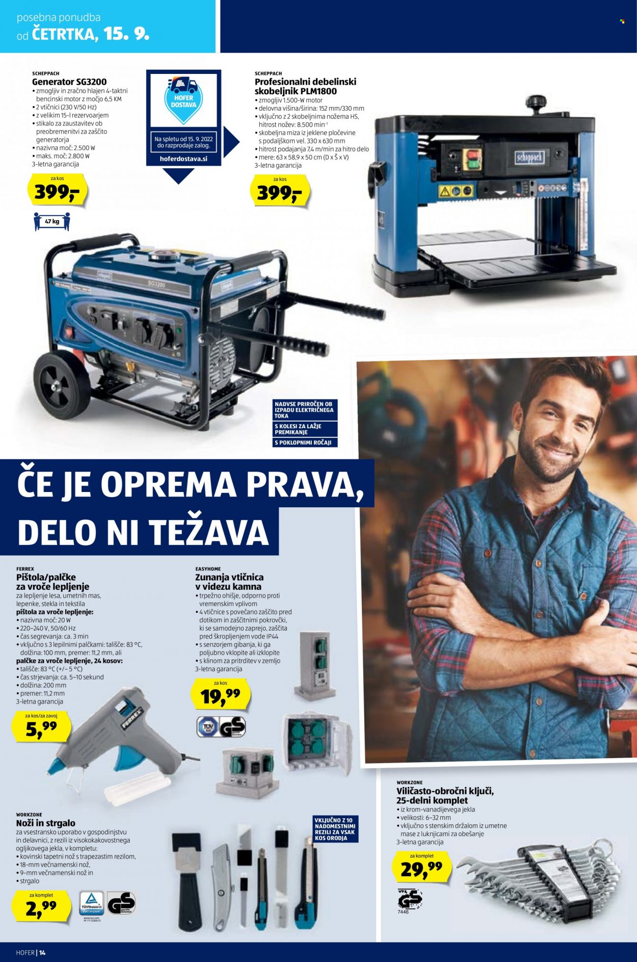 Hofer katalog - 9.9.2022 - 17.9.2022. Stran 14