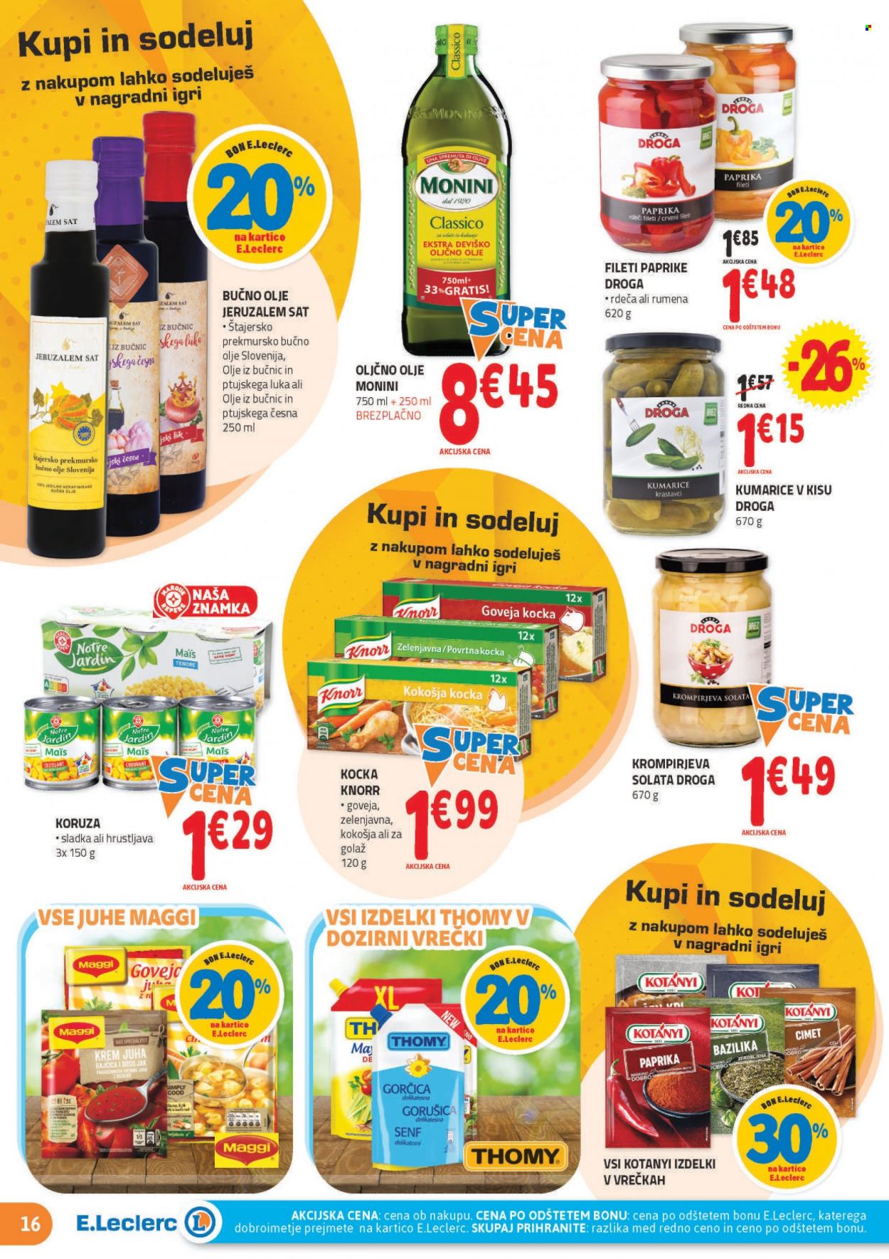 E.Leclerc katalog - 7.9.2022 - 17.9.2022. Stran 16