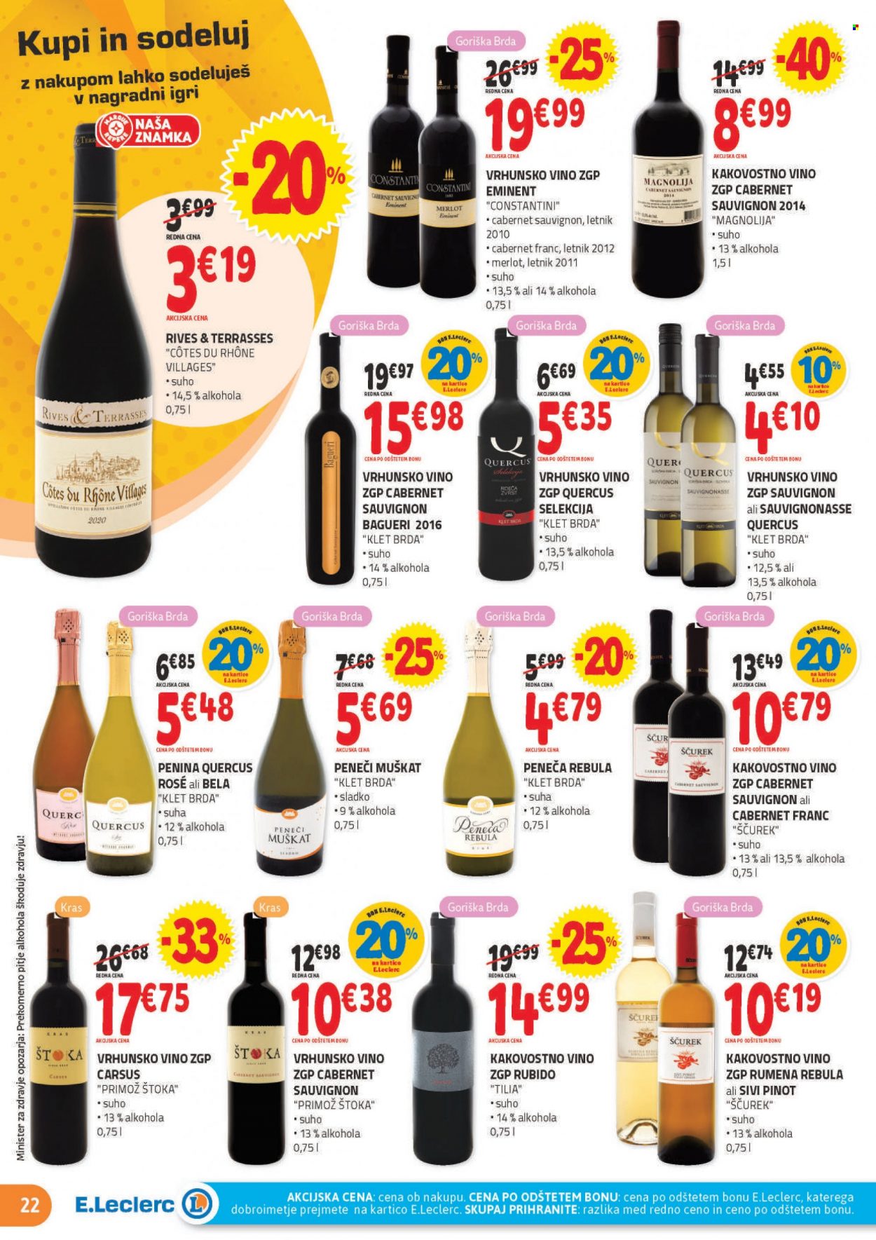 E.Leclerc katalog - 7.9.2022 - 17.9.2022. Stran 22