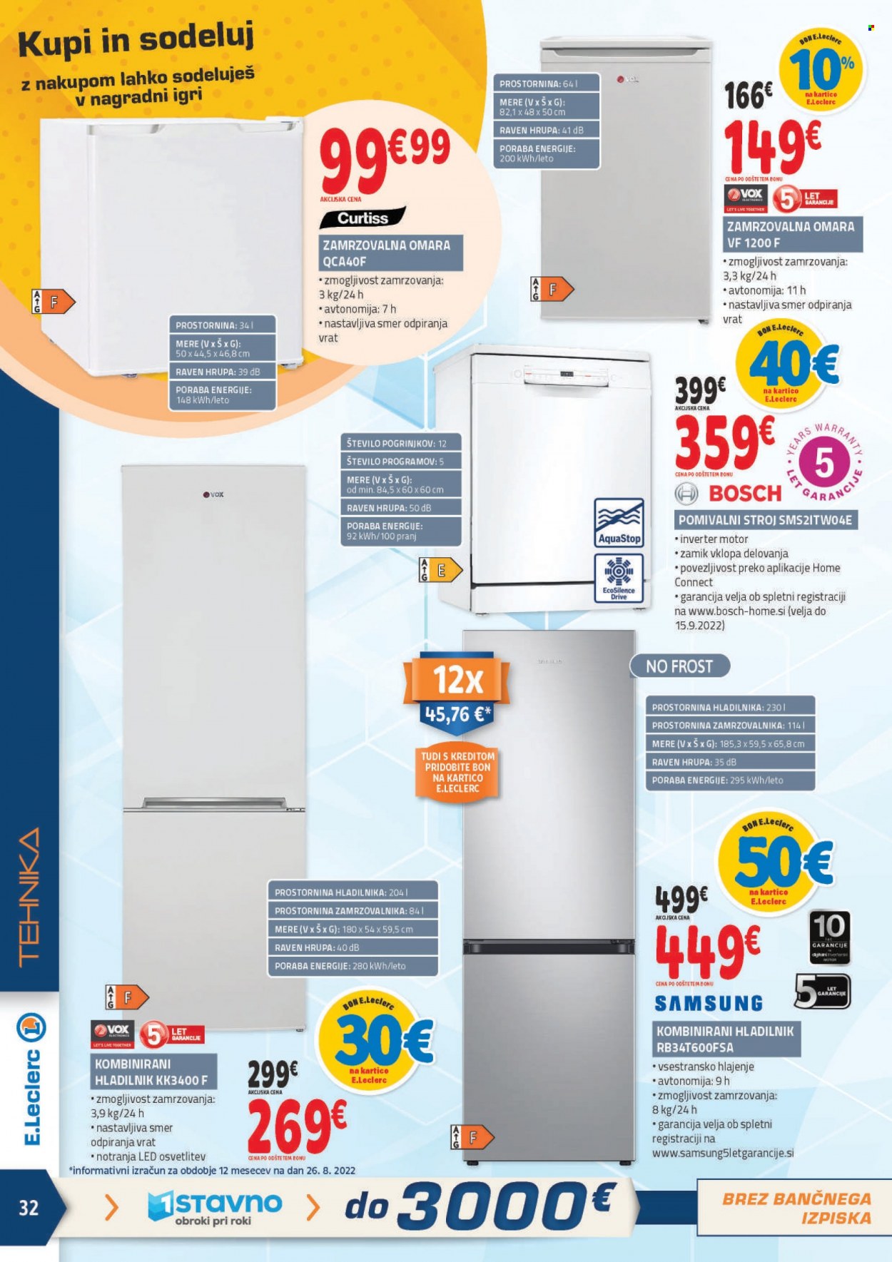 E.Leclerc katalog - 7.9.2022 - 17.9.2022. Stran 32
