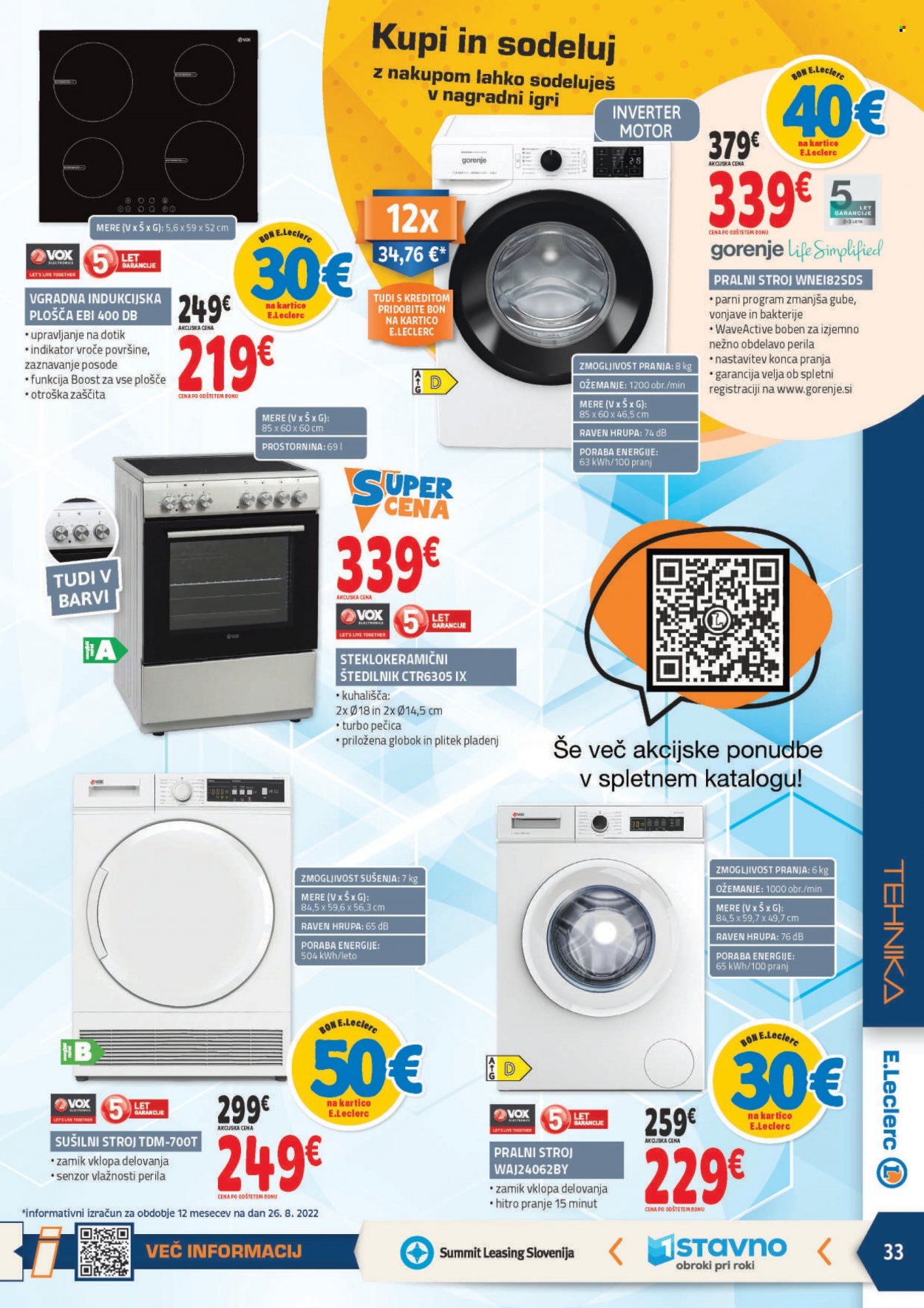 E.Leclerc katalog - 7.9.2022 - 17.9.2022. Stran 33