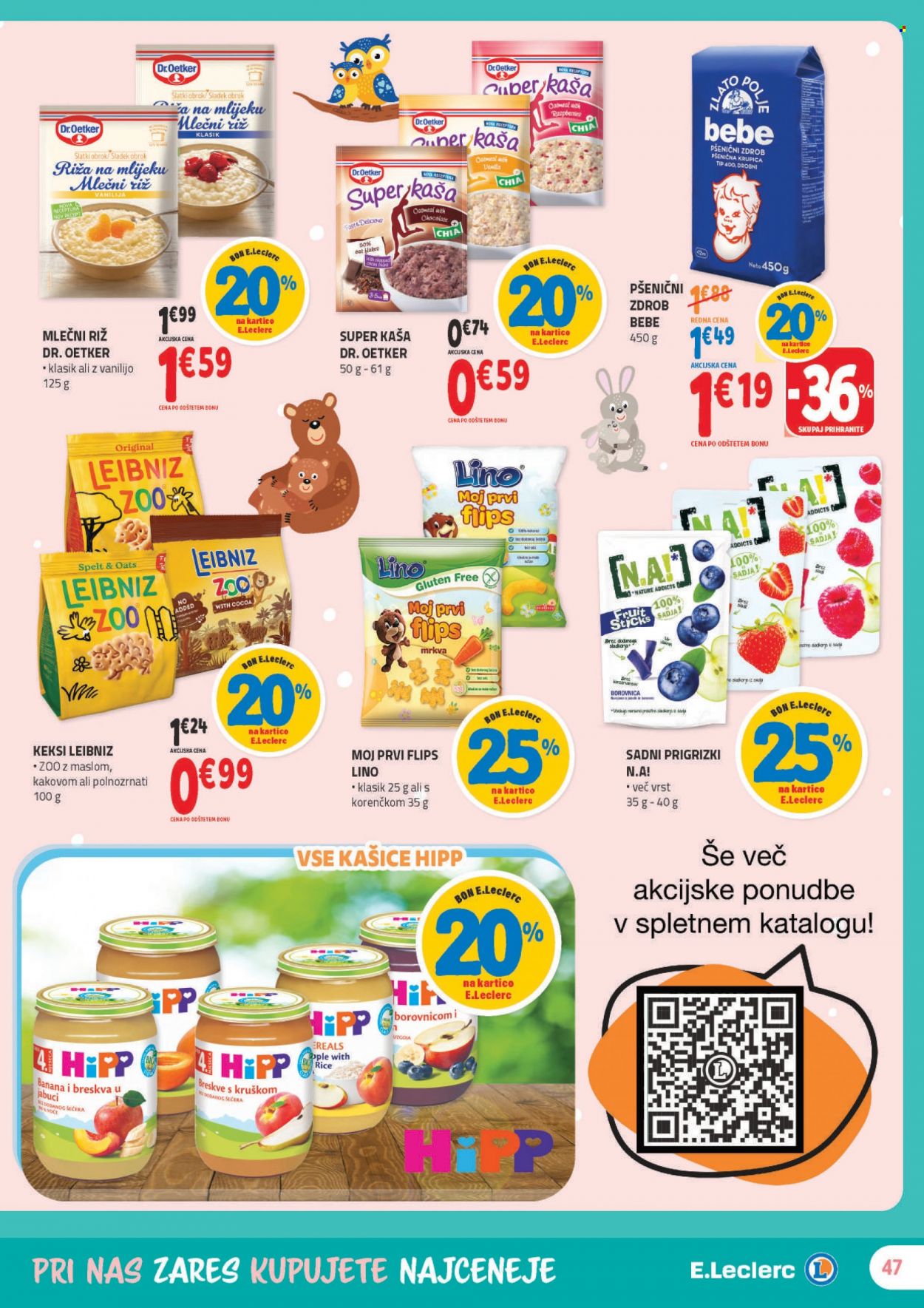 E.Leclerc katalog - 7.9.2022 - 17.9.2022. Stran 47